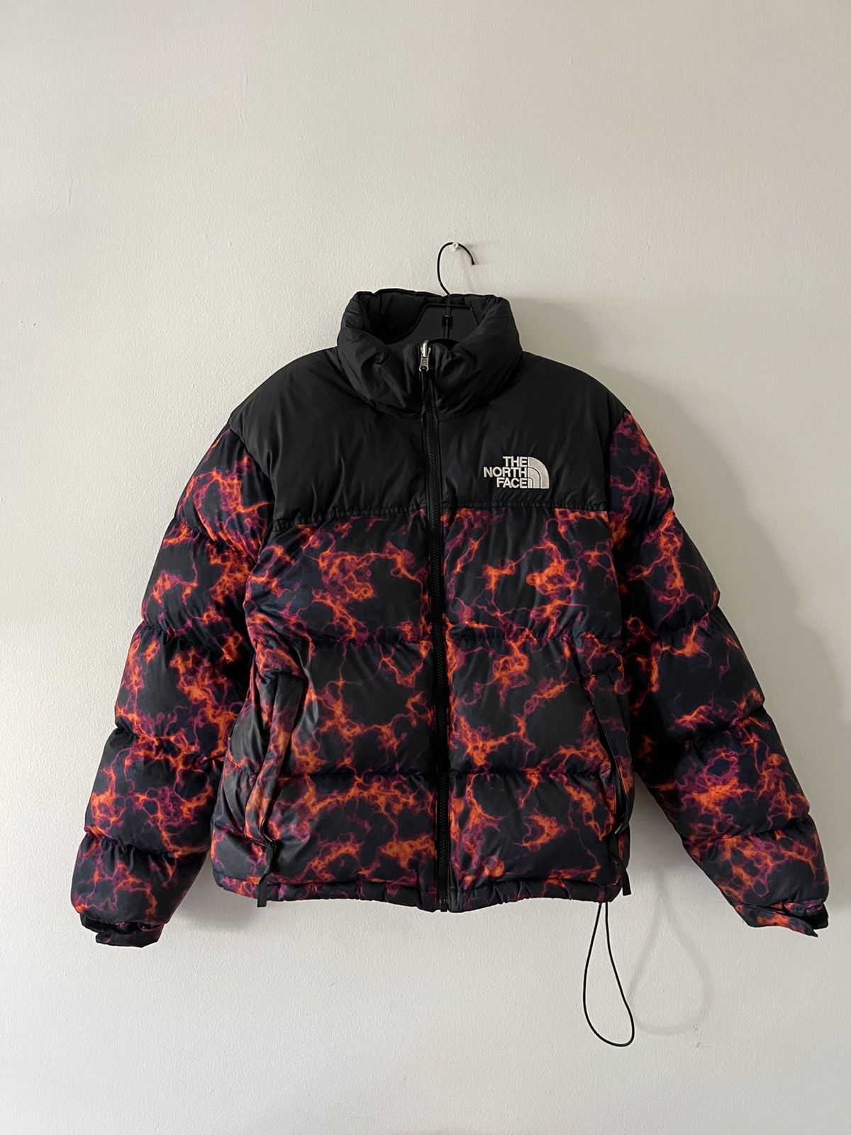 The North Face The North Face Retro Nuptse Puffer Jacket 1996 flames mens Size US S / EU 44-46 / 1 - 1 Thumbnail