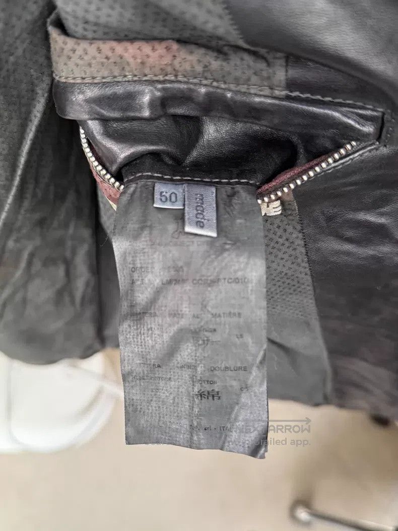 Carol Christian Poell Carol Christian Poell Horsehide Leather Zip-up Short Jacke Size US M / EU 48-50 / 2 - 4 Thumbnail