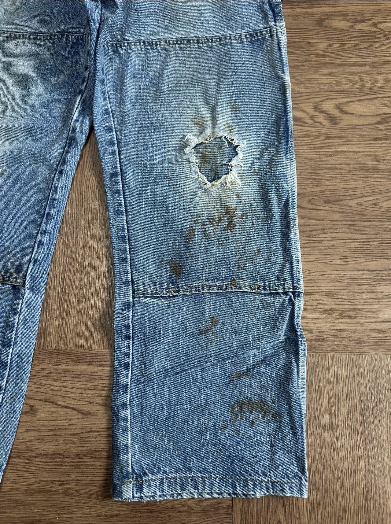 Dickies Vintage Distressed Dickies Carpenter Double Knee Size US 36 / EU 52 - 6 Thumbnail