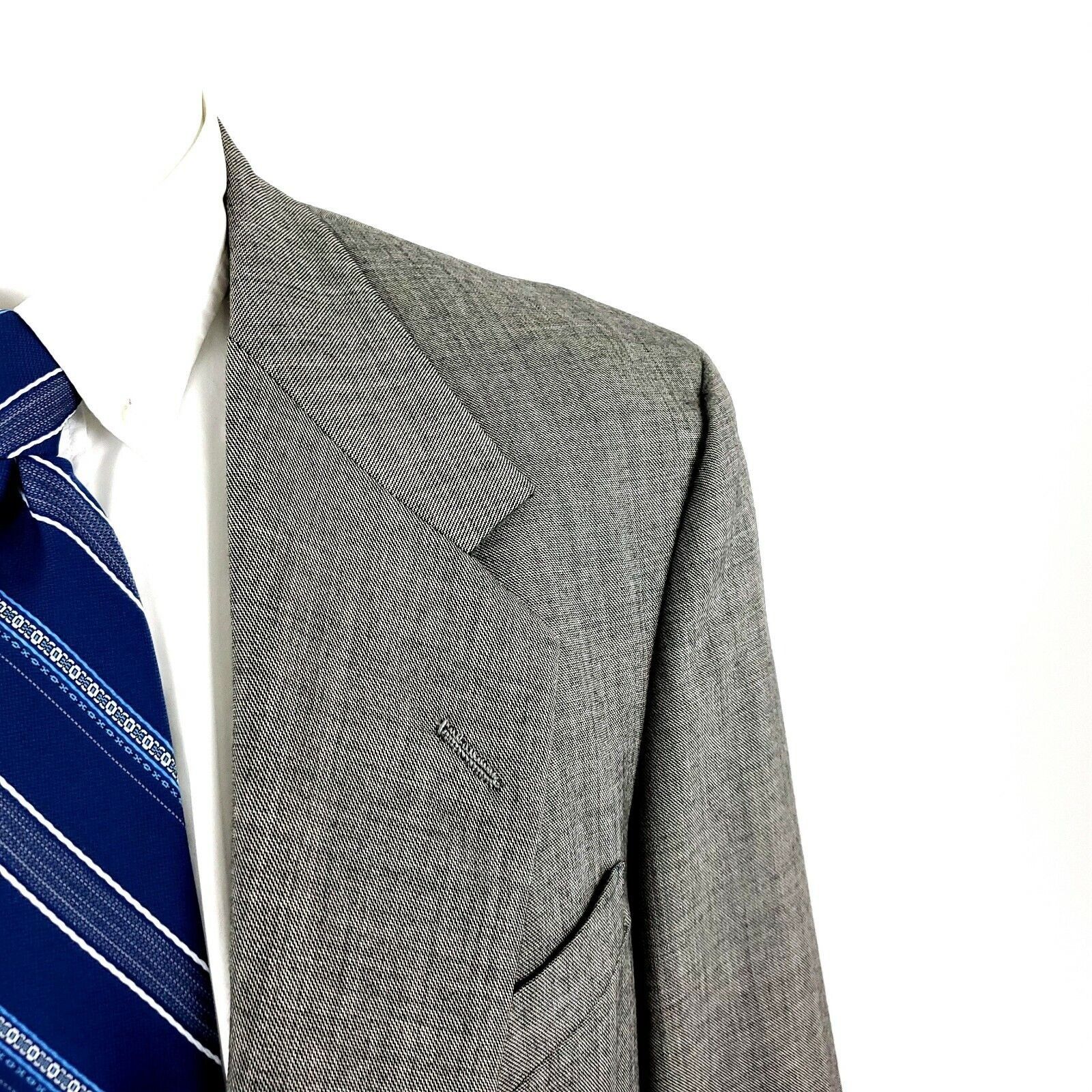 Hickey Freeman Vintage Hickey Freeman Nordstrom Wool 2 Button Sport Coat 42 Size 42L - 2 Thumbnail
