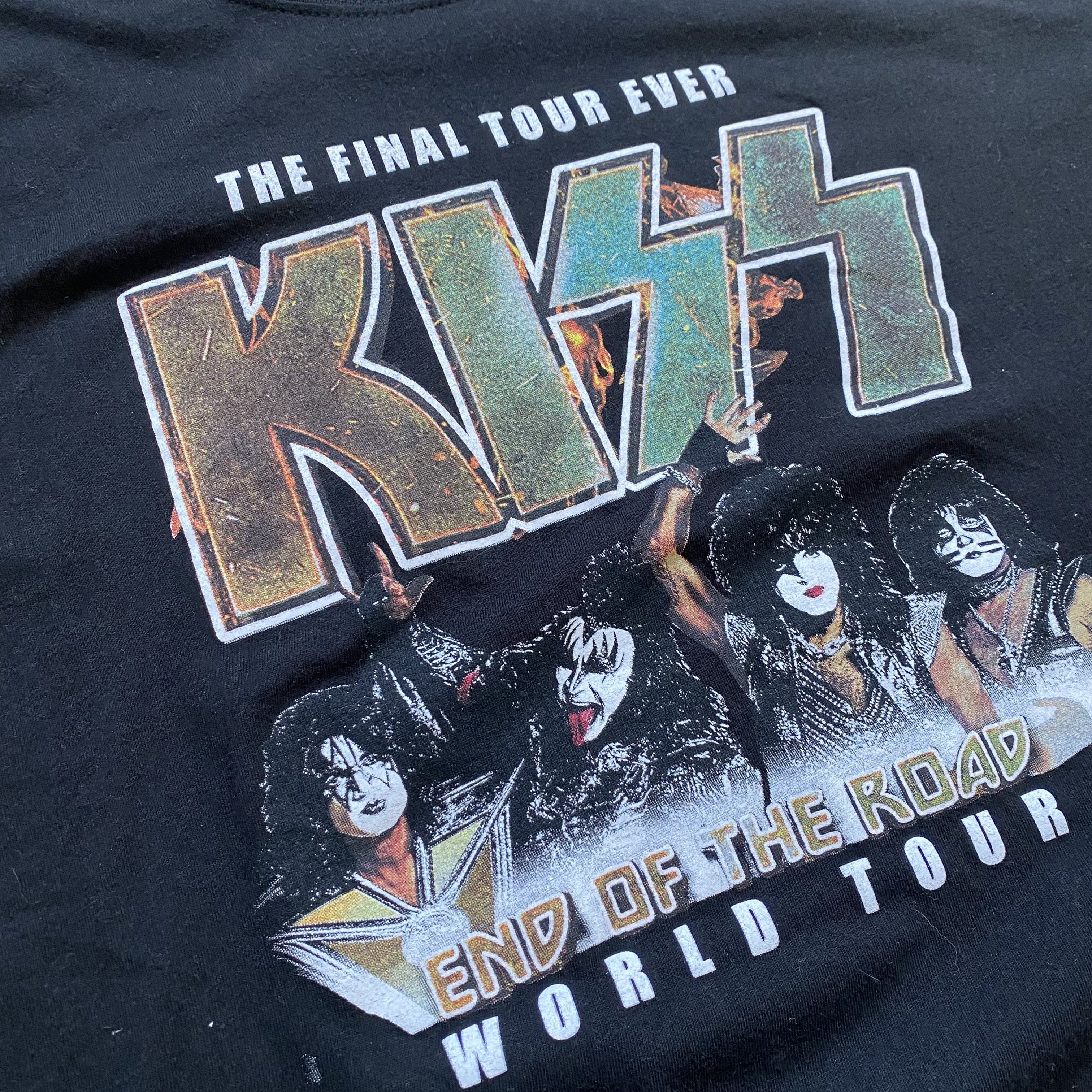 Band Tees 🎸 KISS world tour Rock Band Tee Boxy Vintage Size US M / EU 48-50 / 2 - 7 Thumbnail