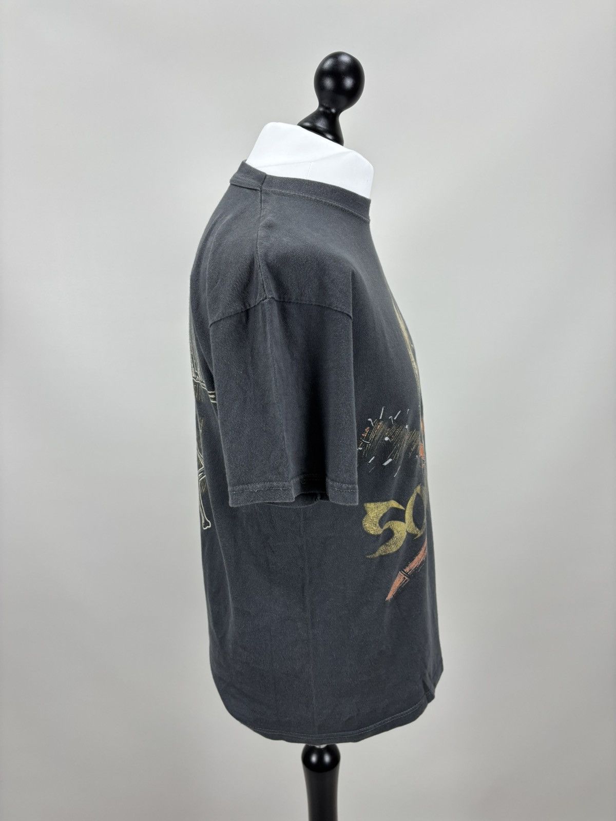 Designer × Vintage Mens vintage t shirt Soufly Tribal War Trashed Size M Size US M / EU 48-50 / 2 - 4 Thumbnail