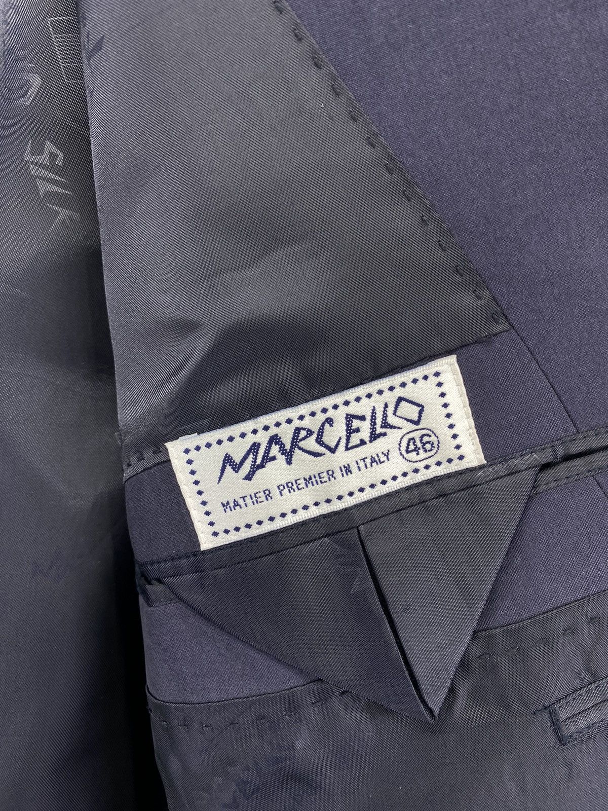 Vintage Vintage Marcello Italian Designer Blazer Coat Jacket Size US M / EU 48-50 / 2 - 10 Thumbnail