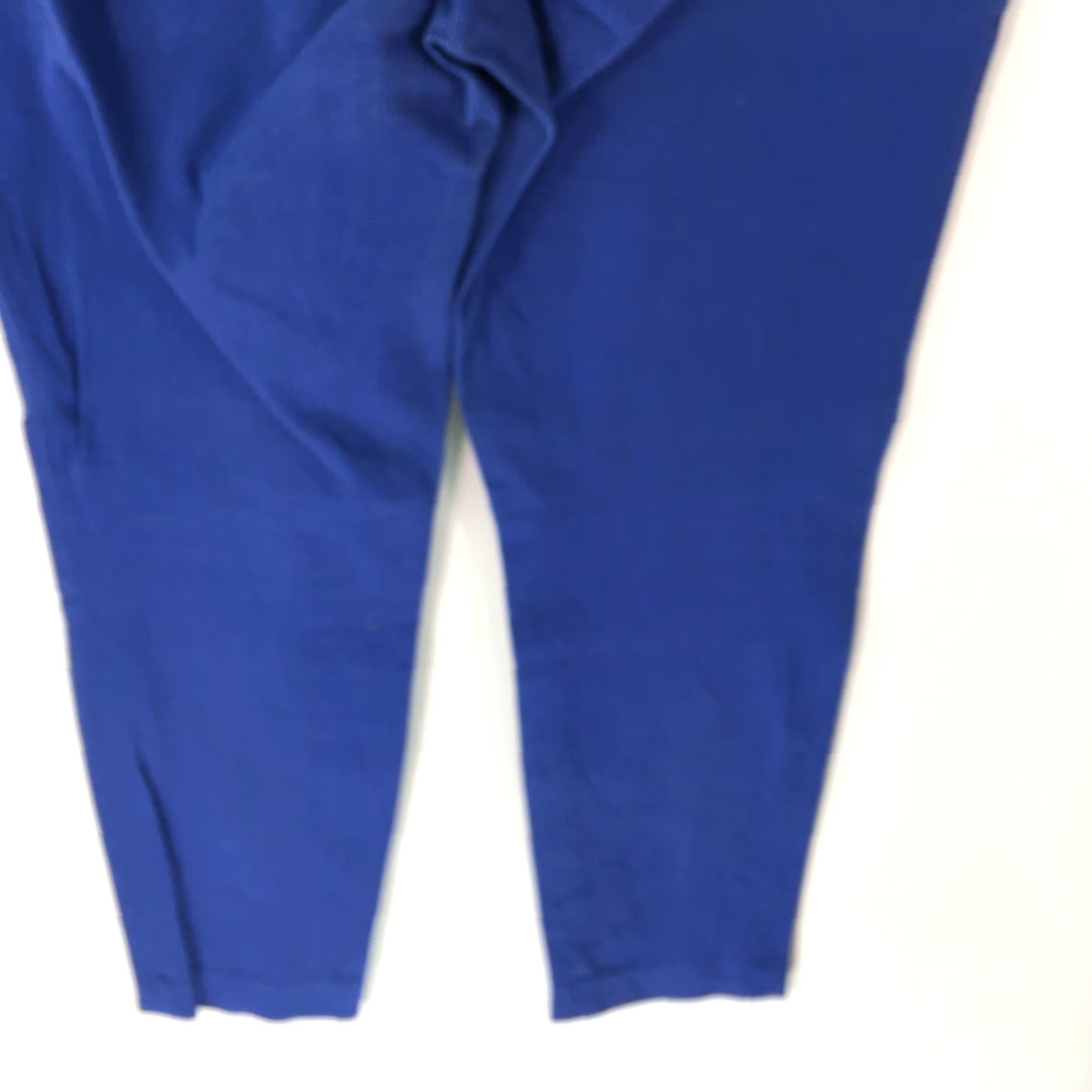 J.Crew VINTAGE J. Crew Women's City Fit Mid Rise Stretch Casual Dress Pants Size 8 Blue Size 32" / US 10 / IT 46 - 6 Thumbnail