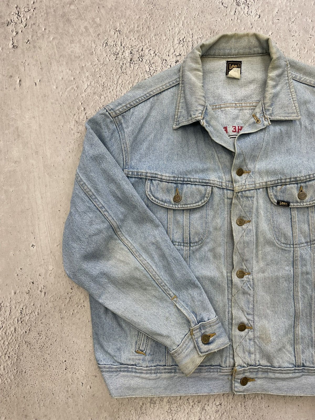 Lee Hard rock cafe x lee faded 90s denim jacket diesel style Size US XL / EU 56 / 4 - 6 Thumbnail