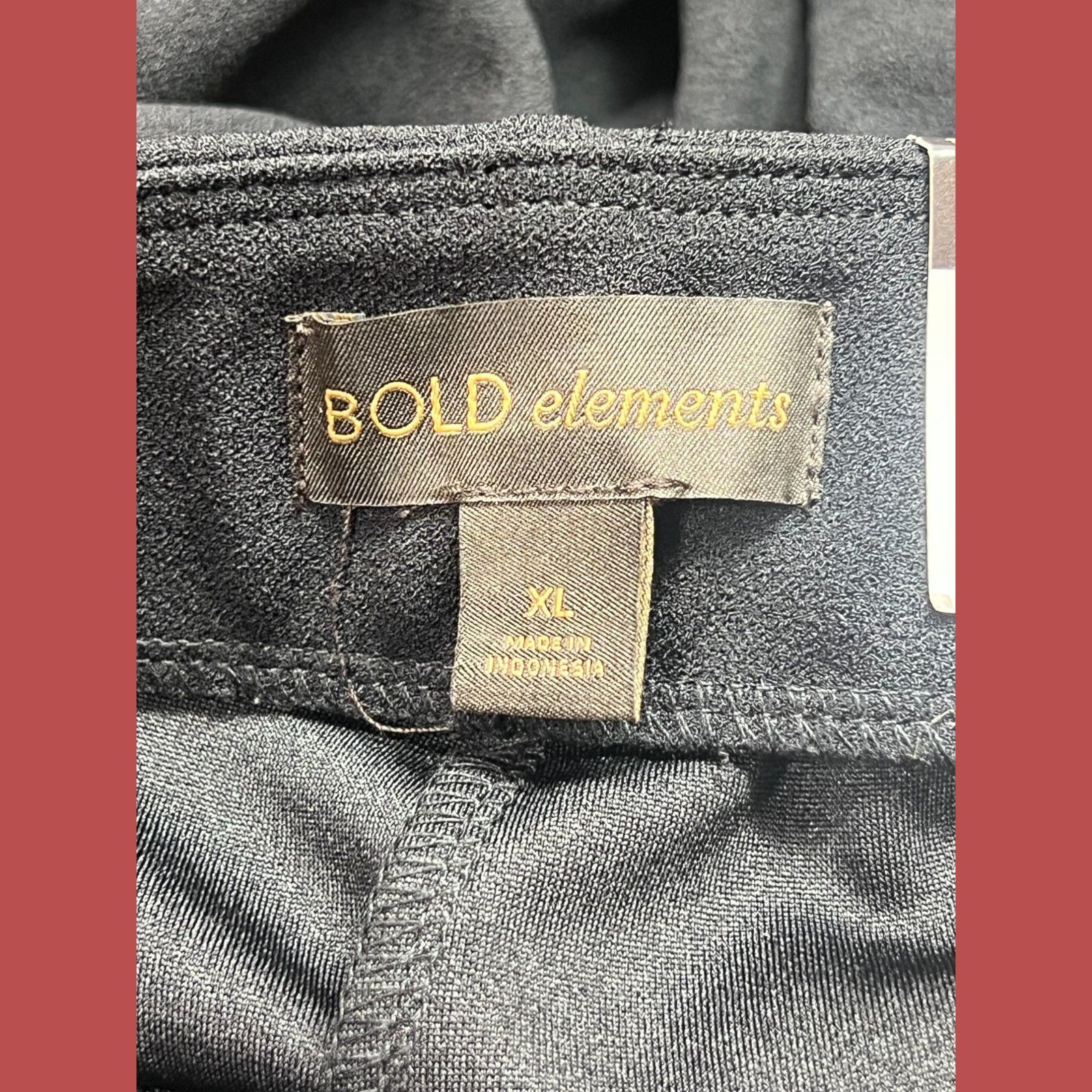 Other Bold Elements - Women's Mid-Rise Skort - Black - Extra Large Size 38" / US 16 / IT 52 - 14 Thumbnail