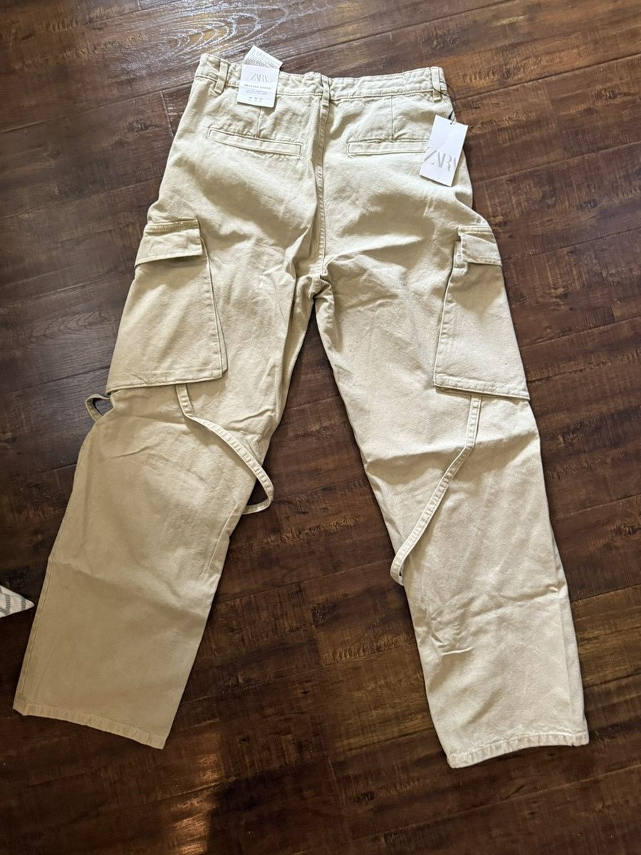Zara Zara relaxed cargo size 32x32 Size US 32 / EU 48 - 2 Thumbnail