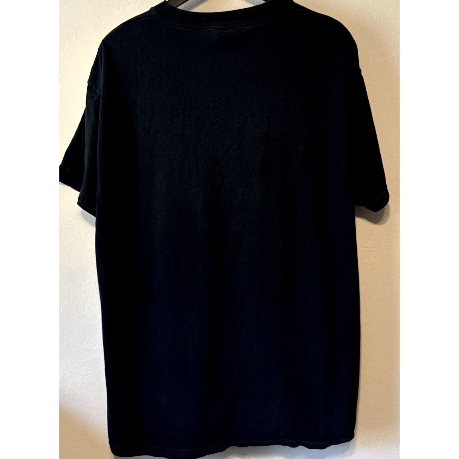 Fruit Of The Loom VINTAGE Reliant K Band Tee Shirt Black XL Men Who Is Dan Bakitus? Front Print Graphic Print Cotton Crew Neck Short Sleeve Fruit of the Loom Heavy Size US XL / EU 56 / 4 - 6 Thumbnail