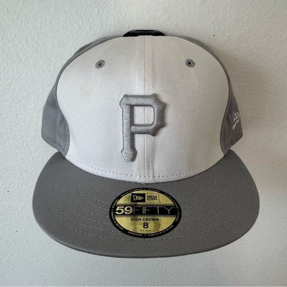 New Era PITTSBURG PIRATES MLB NEW ERA FITTED SZ 8 FLAT BILL CAP Size ONE SIZE - 2 Thumbnail