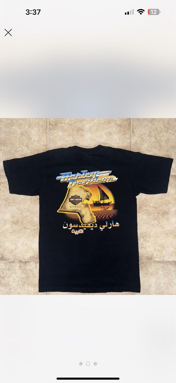 Harley Davidson Vintage Harley T shirt Dubai Size US M / EU 48-50 / 2 - 1 Thumbnail