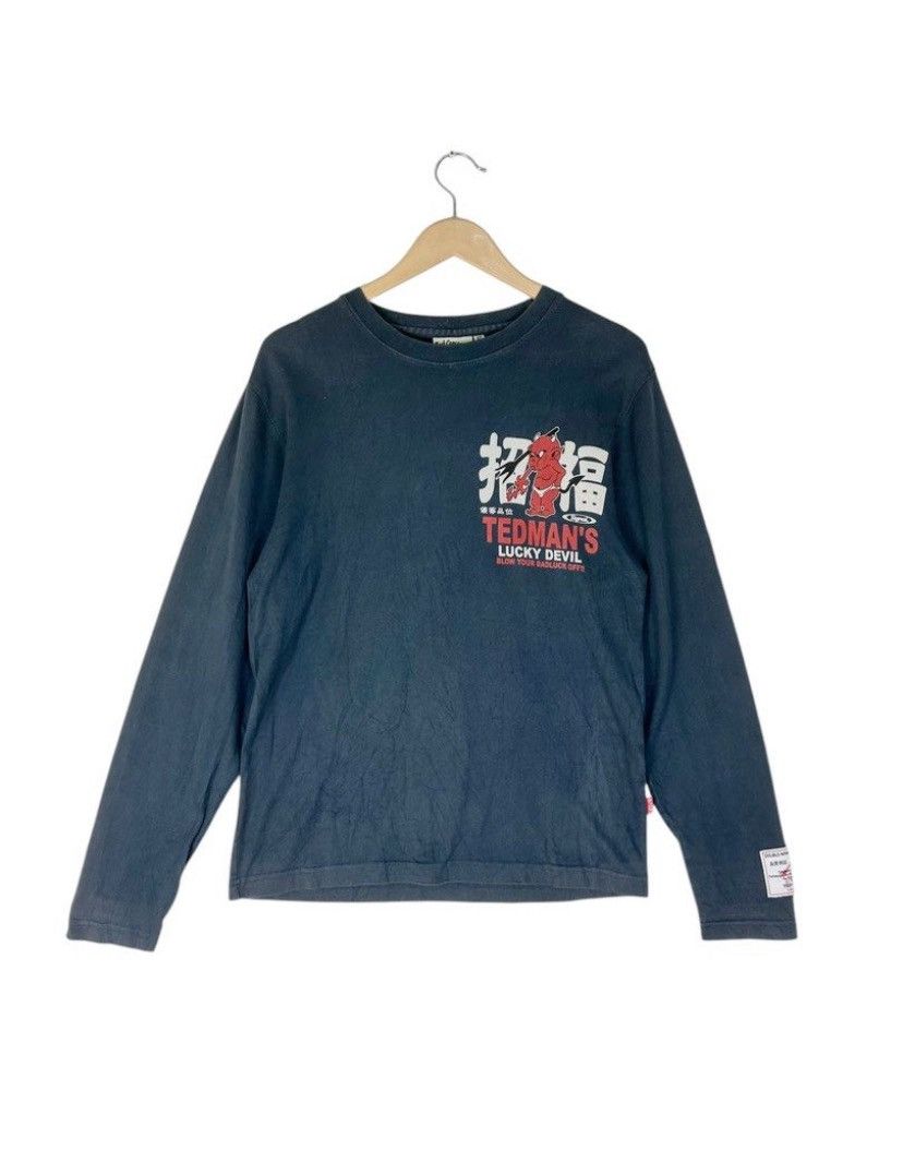 Tedman × Vintage Vintage Tedman Fire Fighter Y2K t shirt/ Streetwear Fashion Size US M / EU 48-50 / 2 - 2 Thumbnail