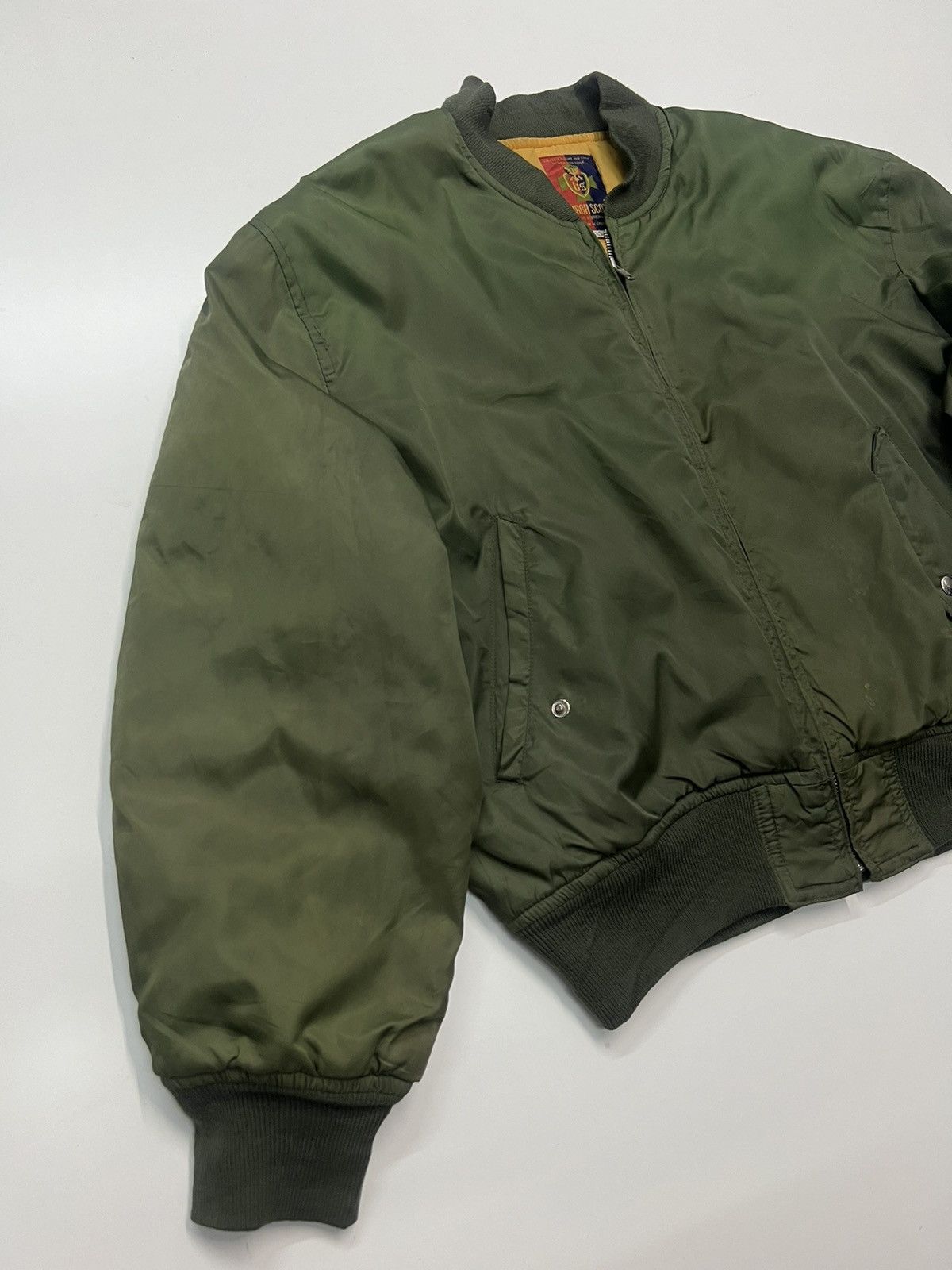 Japanese Brand BURGH SCOTT ATOMIC BOMBER JACKET Size US M / EU 48-50 / 2 - 3 Thumbnail