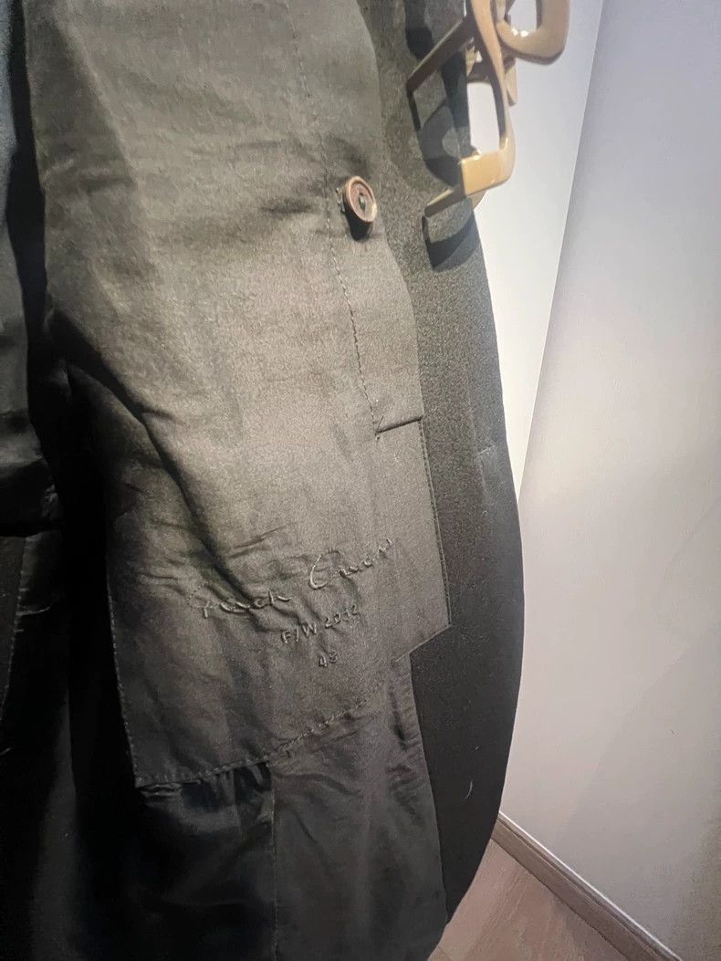Rick Owens Rick Owens Black Wool Blend Blazer-2508 Size US M / EU 48-50 / 2 - 7 Thumbnail
