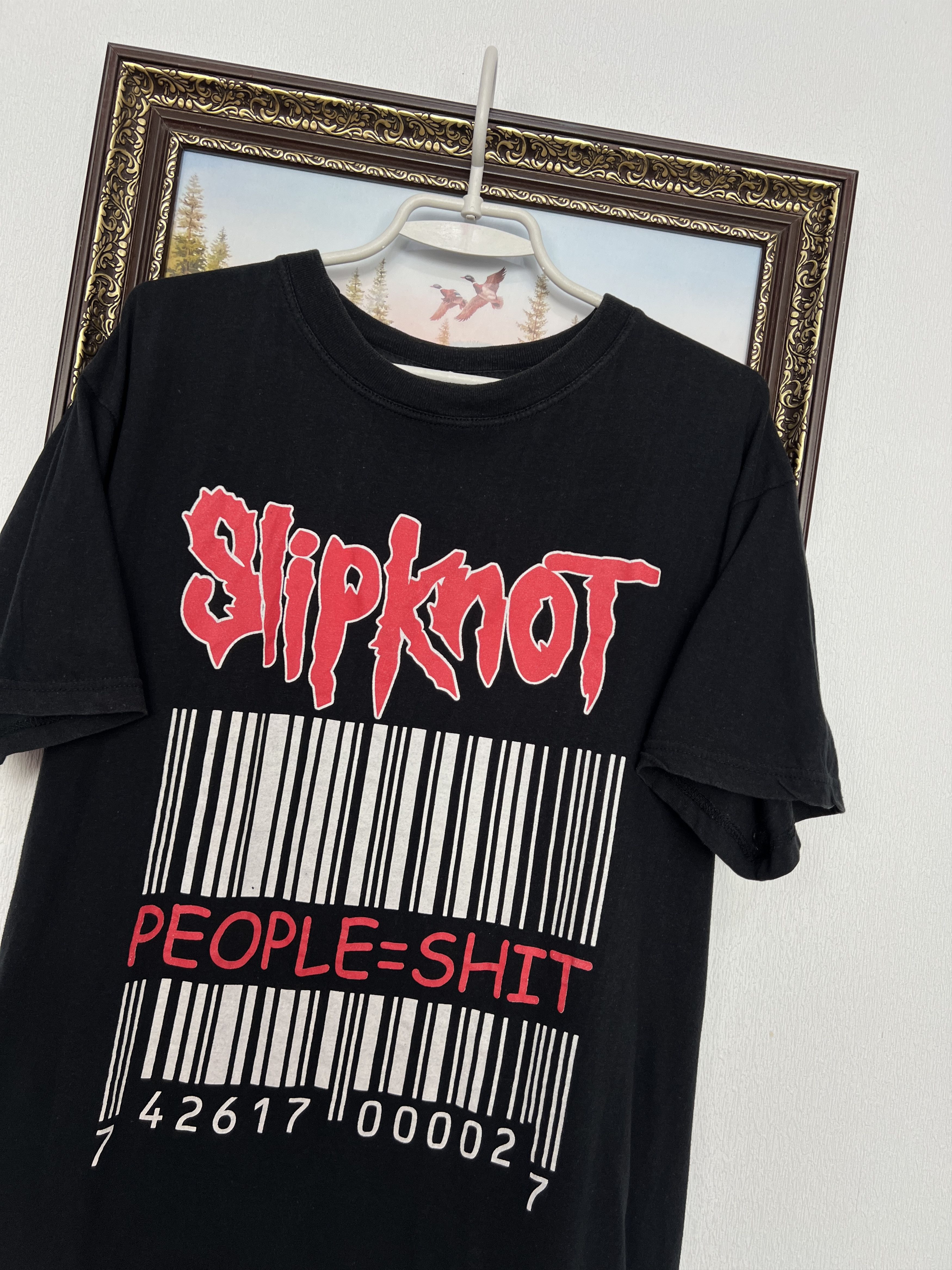Vintage Vintage Slipknot Band Tee Over Print Shirt People Sht Mens Size US M / EU 48-50 / 2 - 3 Thumbnail