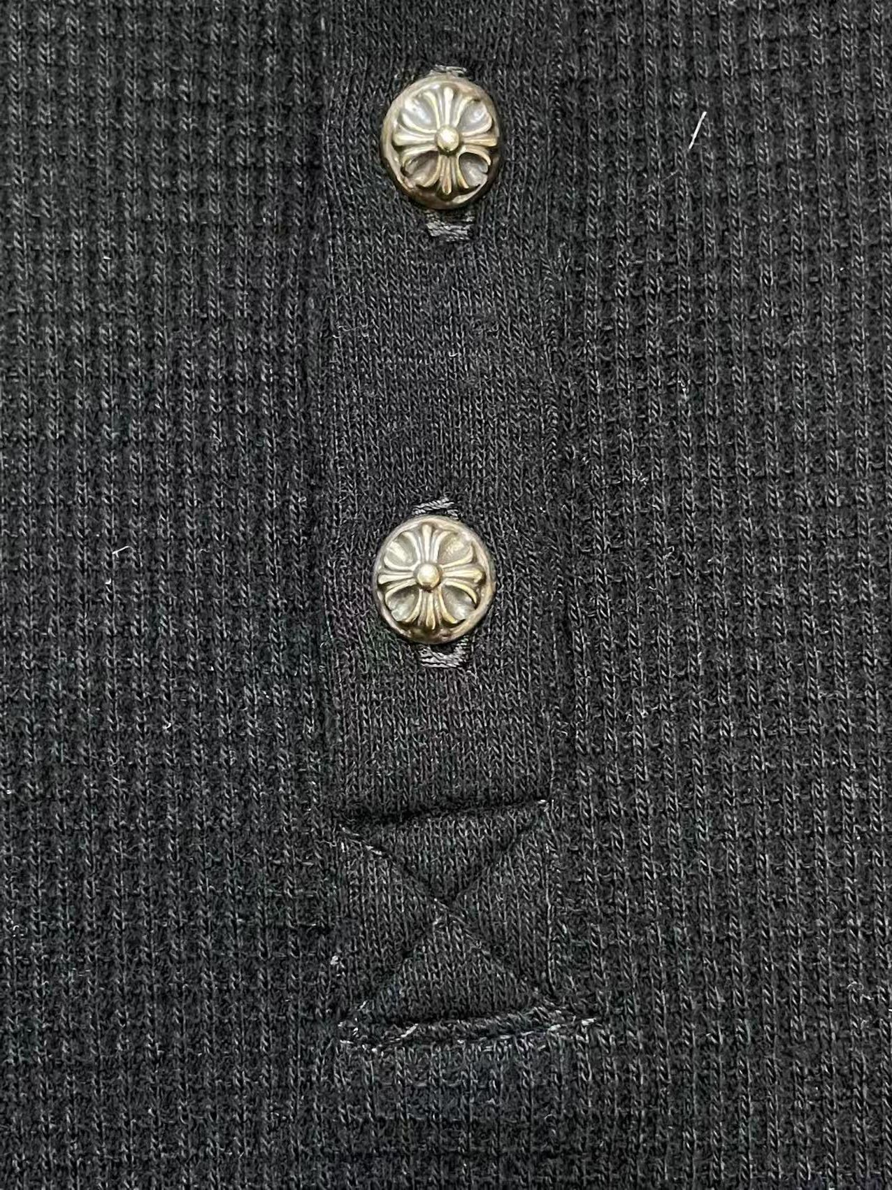 Chrome Hearts Chrome Hearts CH Logo Waffle Thermal Short Sleeve T-Shirt Size US L / EU 52-54 / 3 - 5 Thumbnail
