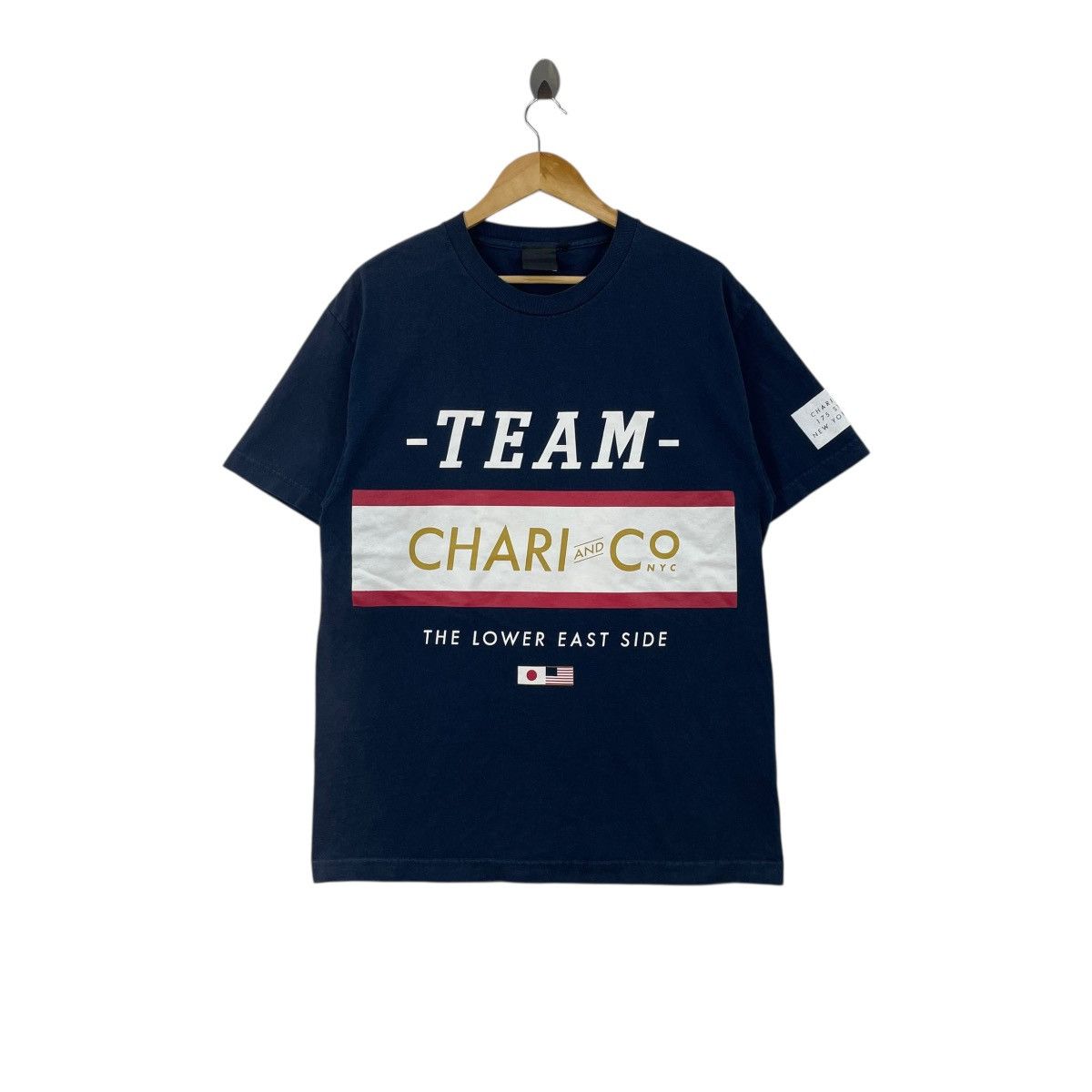 Beams Japan Beams X Chari&Co Nyc Team Tee Shirt Size US L / EU 52-54 / 3 - 1 Thumbnail