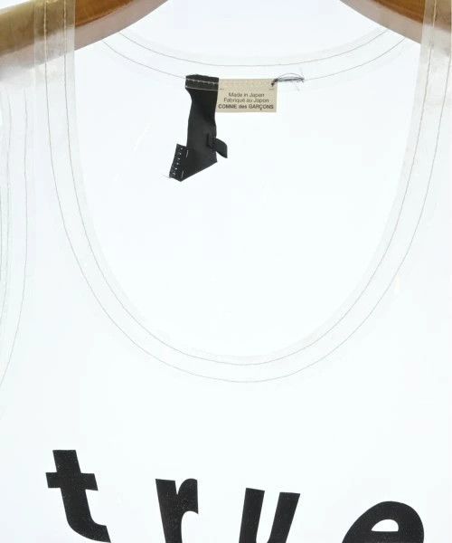 Comme des Garcons Black T-Shirts Logo Print Sleeveless polyurethane resin Clear Size US M / EU 48-50 / 2 - 5 Thumbnail