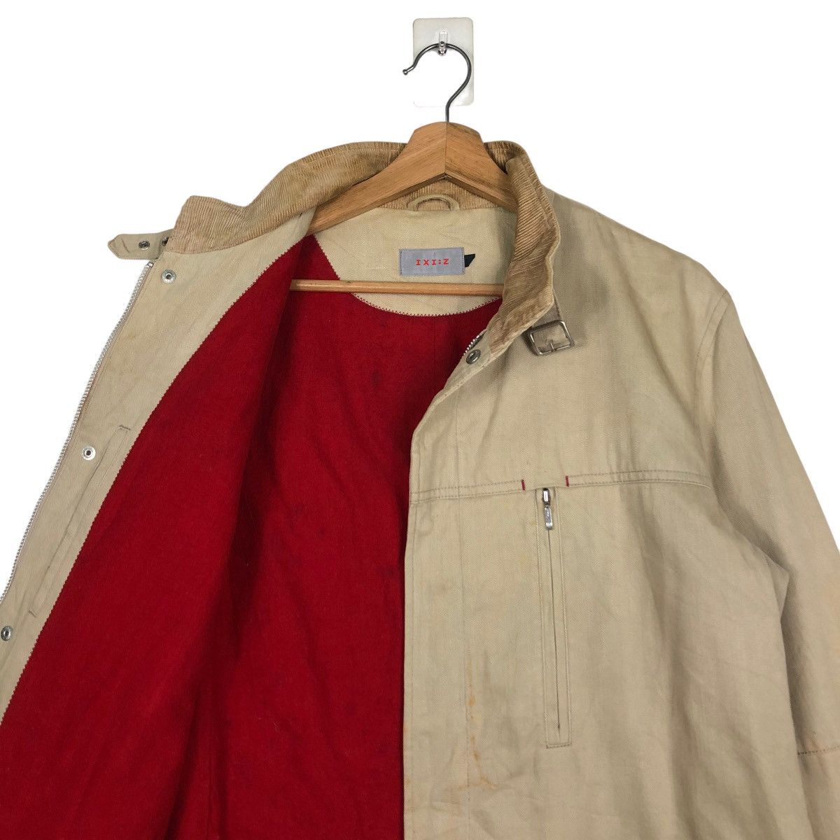 Japanese Brand × Vintage 📌VINTAGE DUCK CANVAS CHORE JACKET IXI:Z ISSEY MIYAKE Size US L / EU 52-54 / 3 - 13 Thumbnail