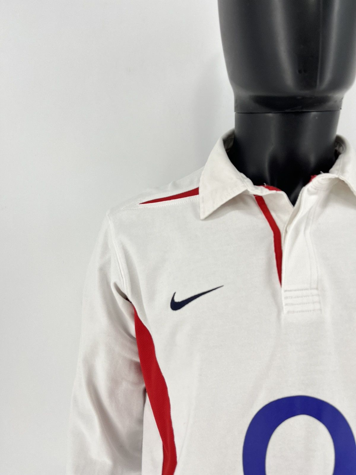 Nike Vintage Nike O2 England Rare Rugby Long Sleeve Rose Size US M / EU 48-50 / 2 - 6 Thumbnail