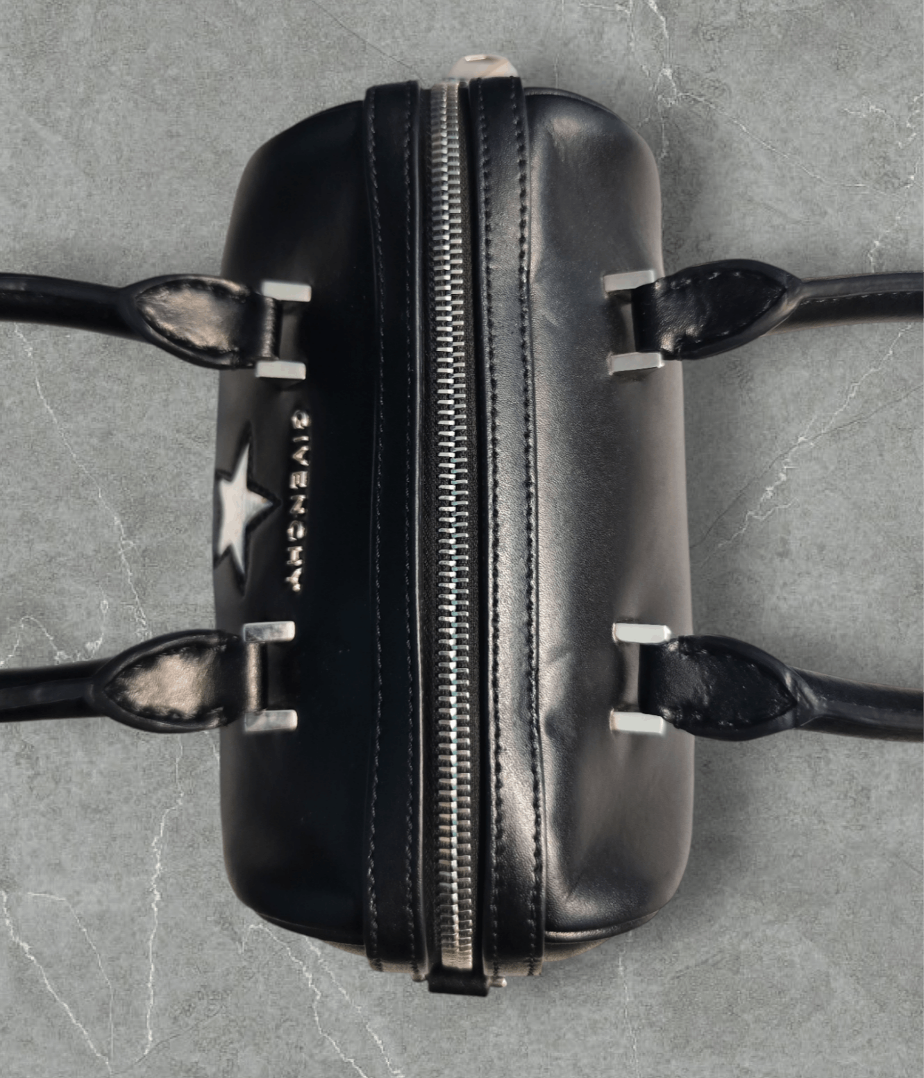 Givenchy Givenchy - Micro Calfskin Star Lucrezia Black Silver Size ONE SIZE - 8 Thumbnail
