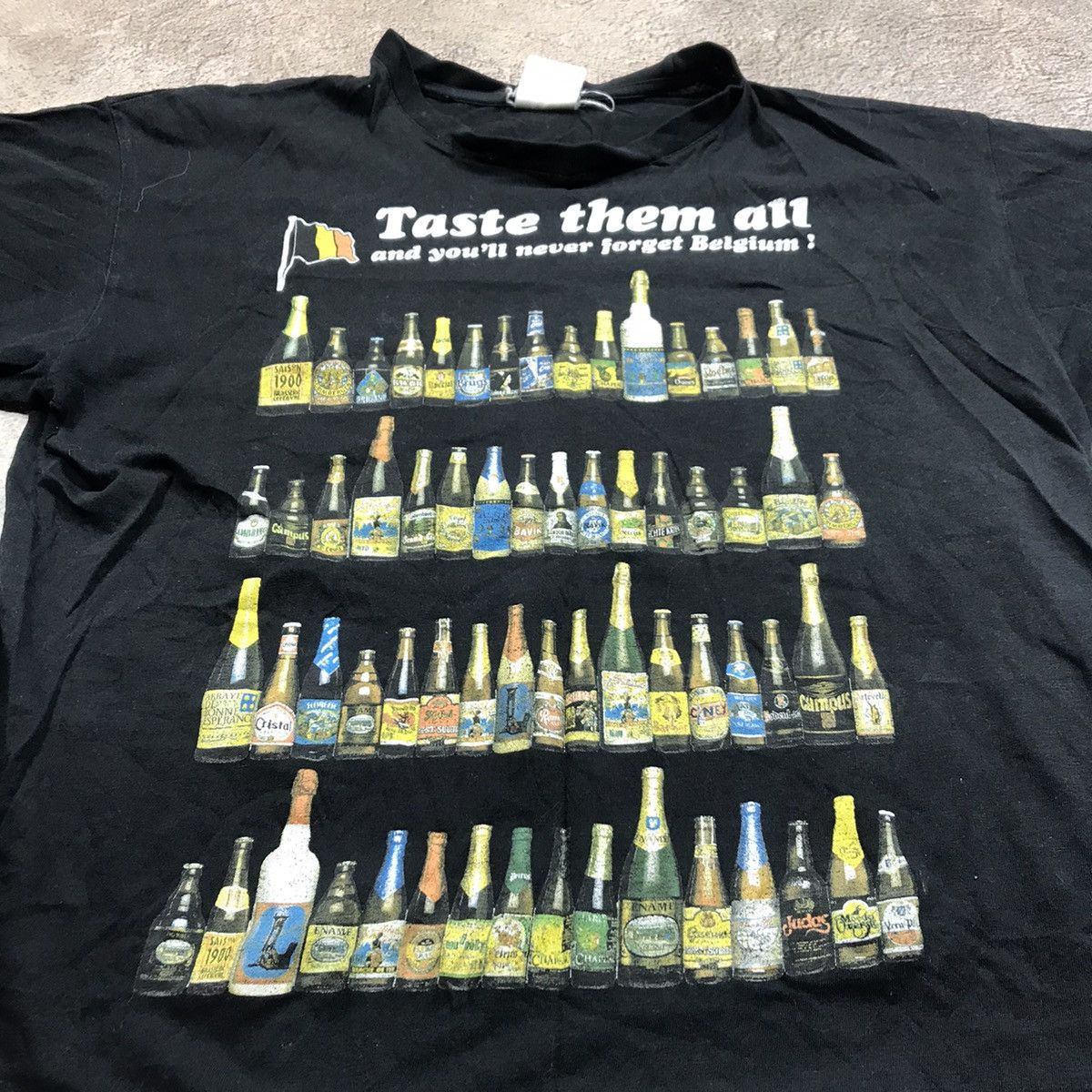 Vintage Vintage 90s Alcohol Graphic Tee Sun Faded Streetwear Baggy L Size US L / EU 52-54 / 3 - 3 Thumbnail
