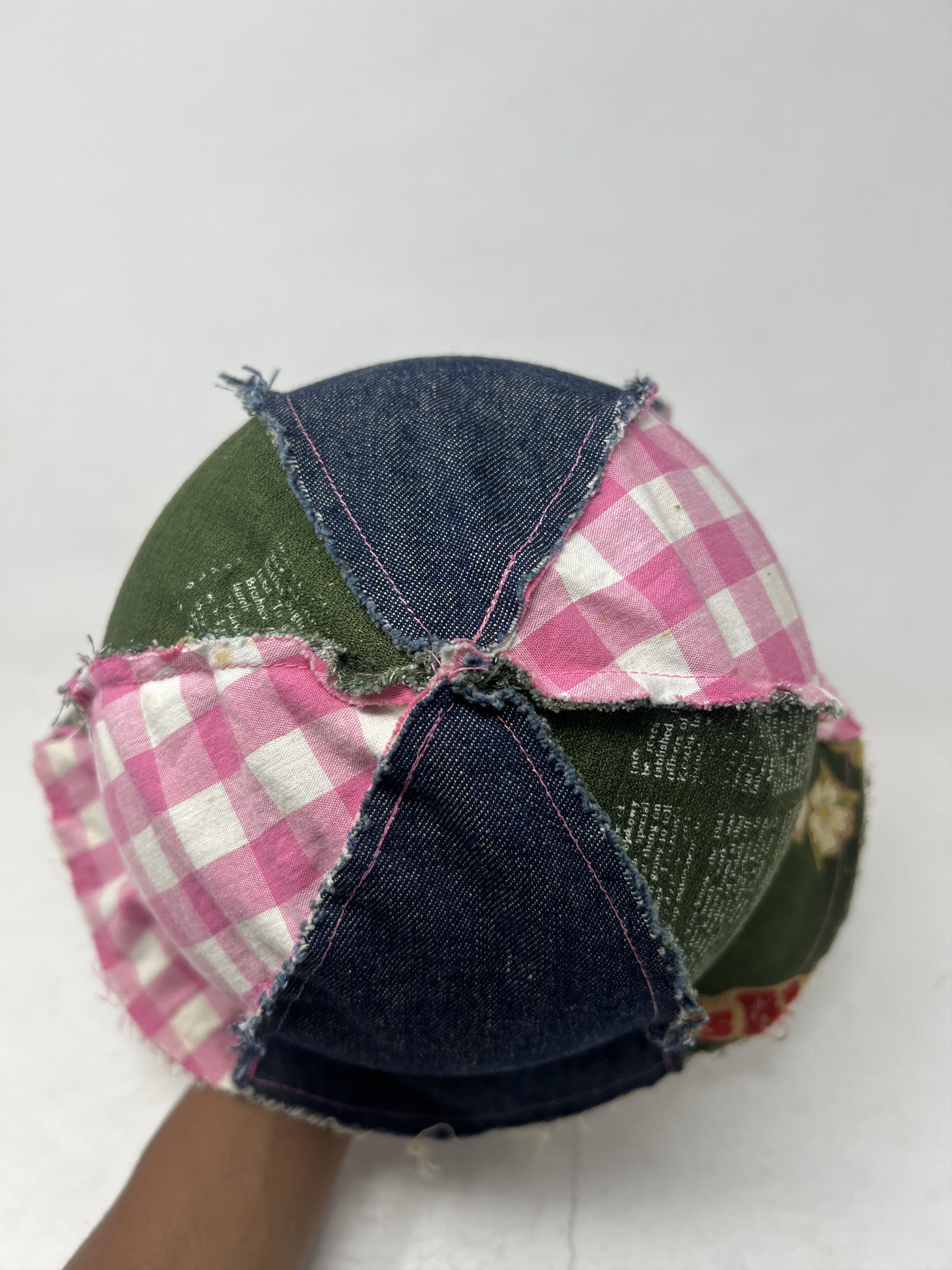 Seditionaries Sashiko Boro Patchwork Shinji Abe Denim Hat Size ONE SIZE - 5 Thumbnail
