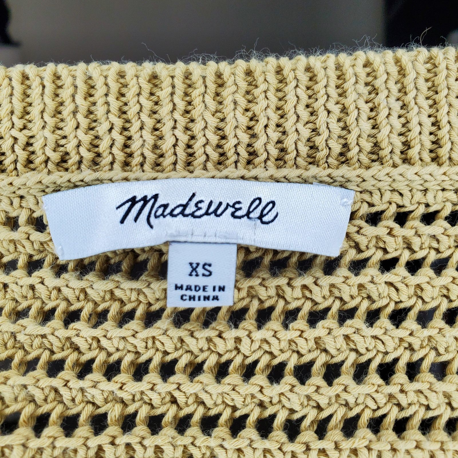 Madewell Madewell Northshore Open Knit Sweater XS Size XS / US 0-2 / IT 36-38 - 6 Thumbnail