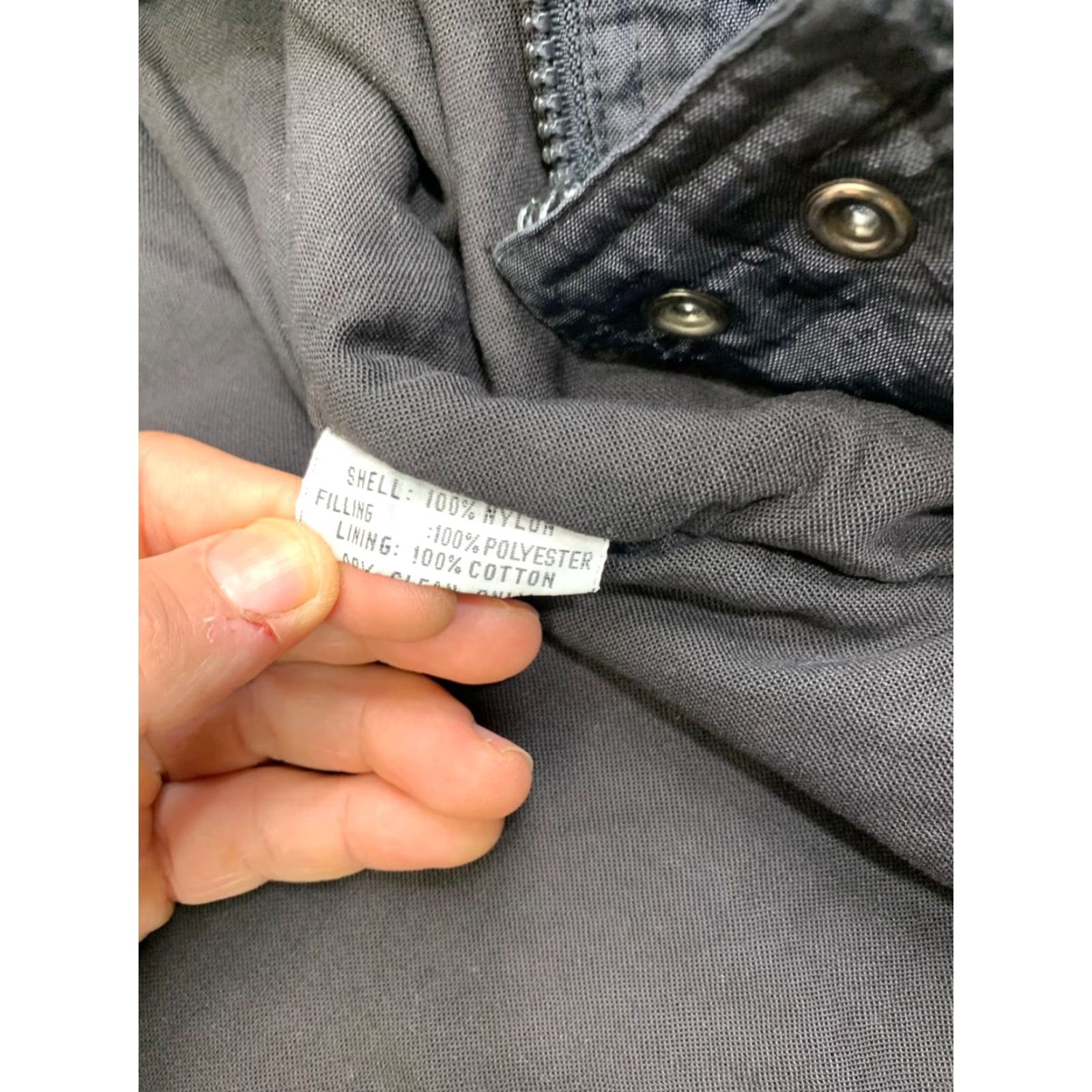 Vintage VINTAGE Bomber Jacket Womens M Black Full Zip Boxy Oversize 80s 90s Jacket Size M / US 6-8 / IT 42-44 - 5 Thumbnail