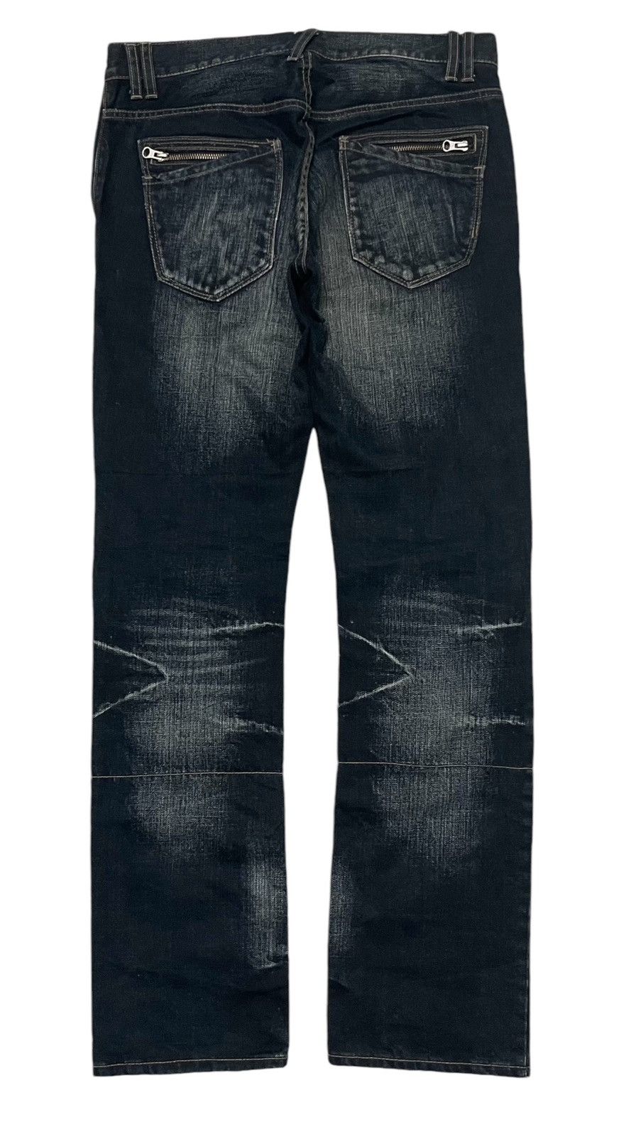 PPFM 2000s PFFM WASHABLE DENIM RARE DESIGN Size US 32 / EU 48 - 3 Thumbnail
