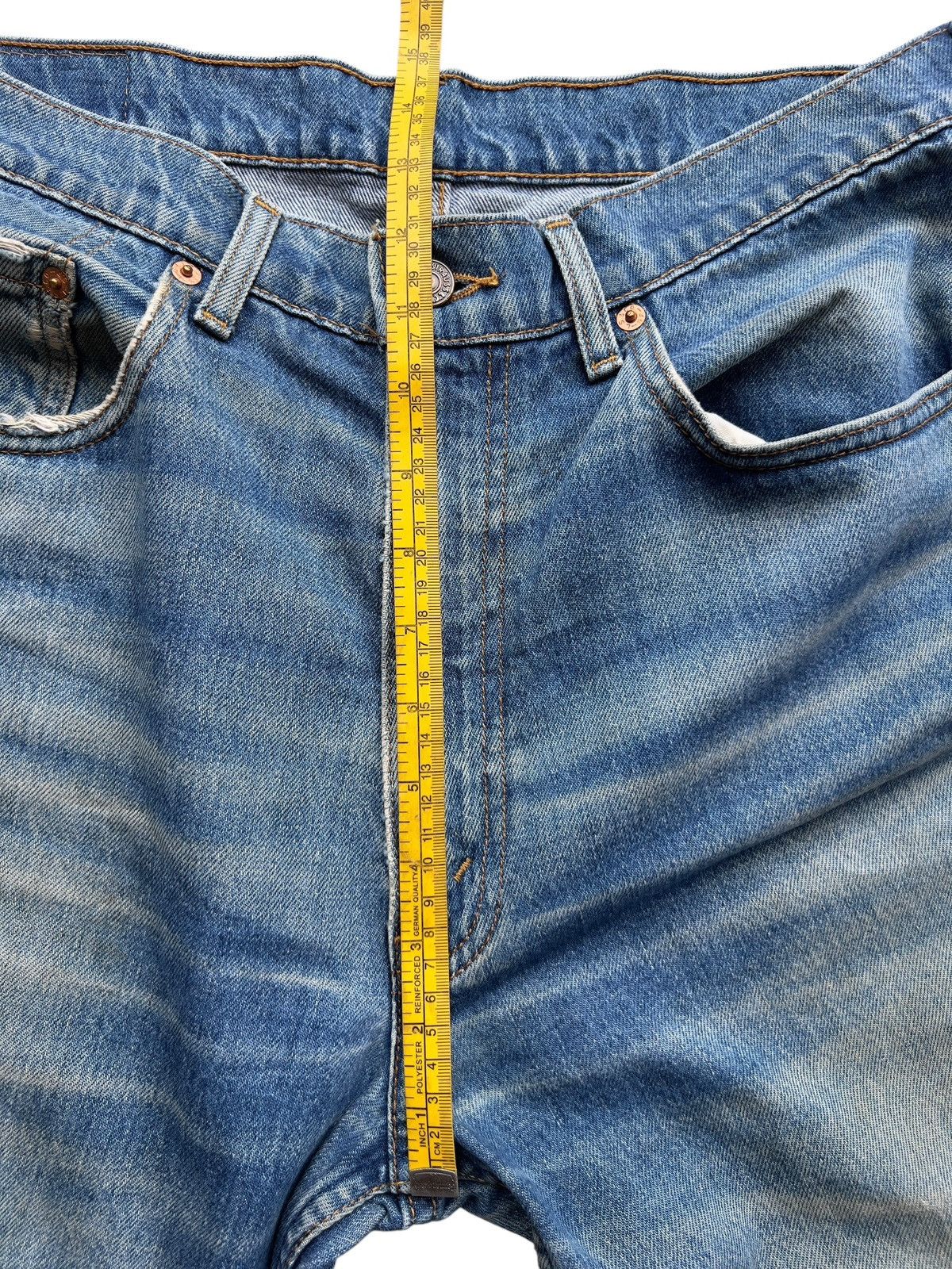 Levi's Vintage Levis 515 Distressed Denim Jeans 34x30 Size US 34 / EU 50 - 13 Thumbnail