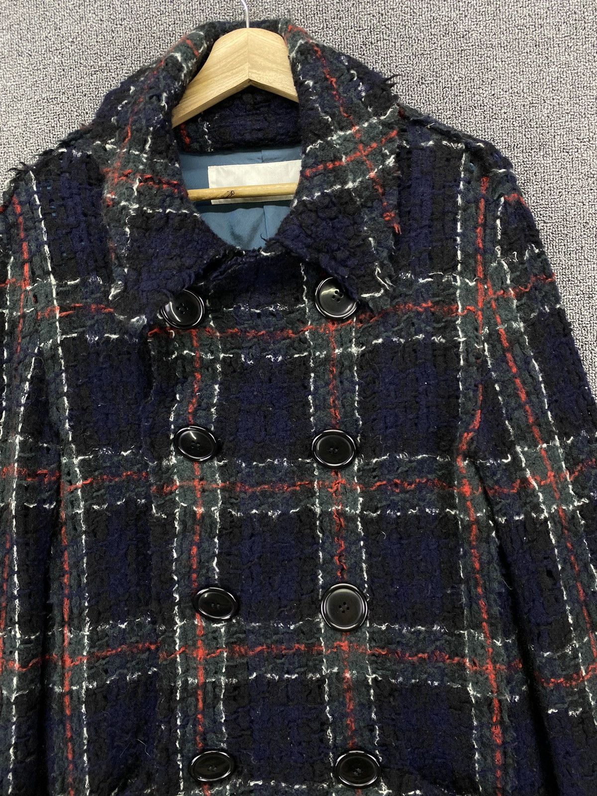 Issey Miyake Vintage Issey Miyake Sunaokuwahara Knitted Coat Jacket Size M / US 6-8 / IT 42-44 - 8 Thumbnail