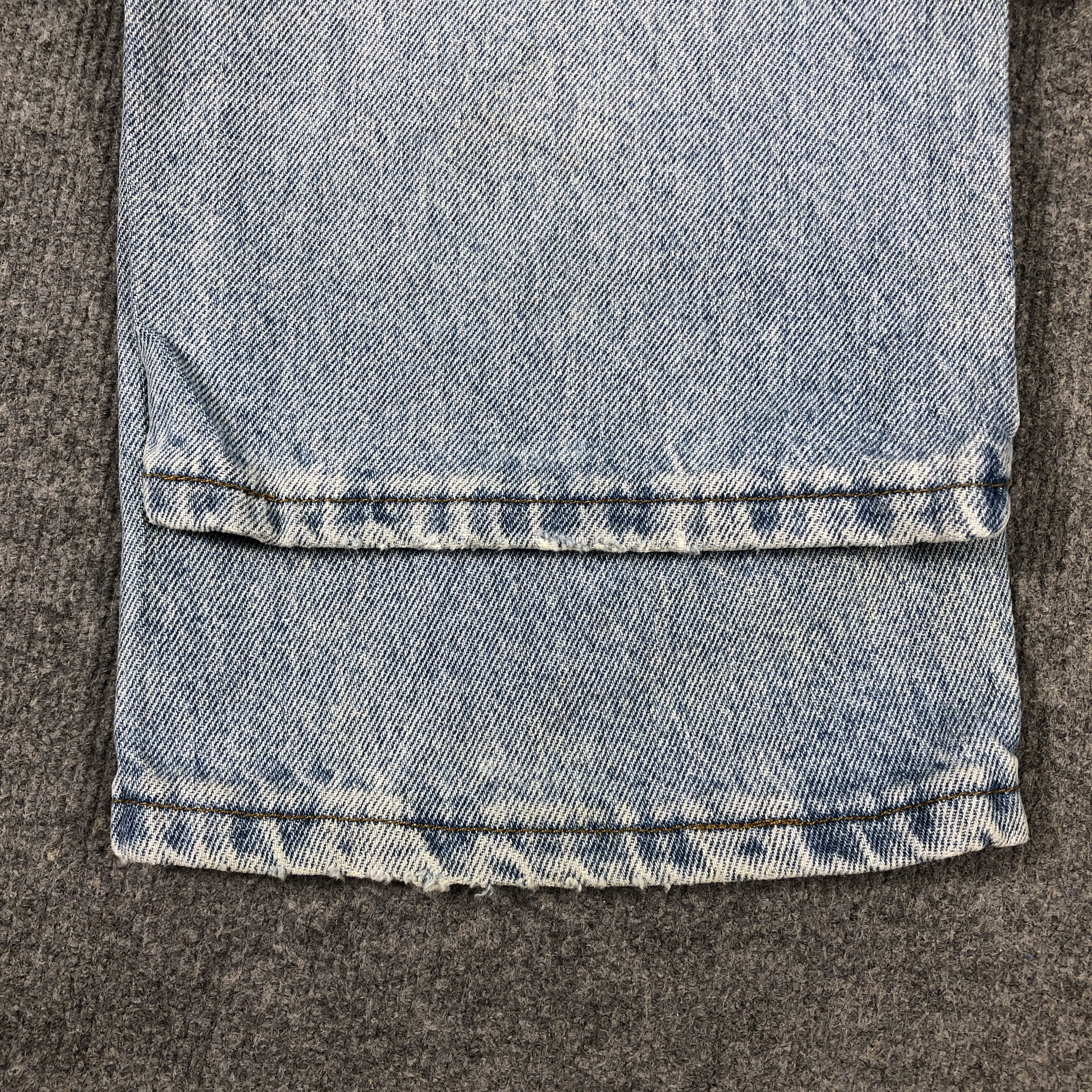 Lee × Vintage Vintage Lee Regular Fit Light Blue Wash Jeans L804 Size US 39 - 9 Thumbnail