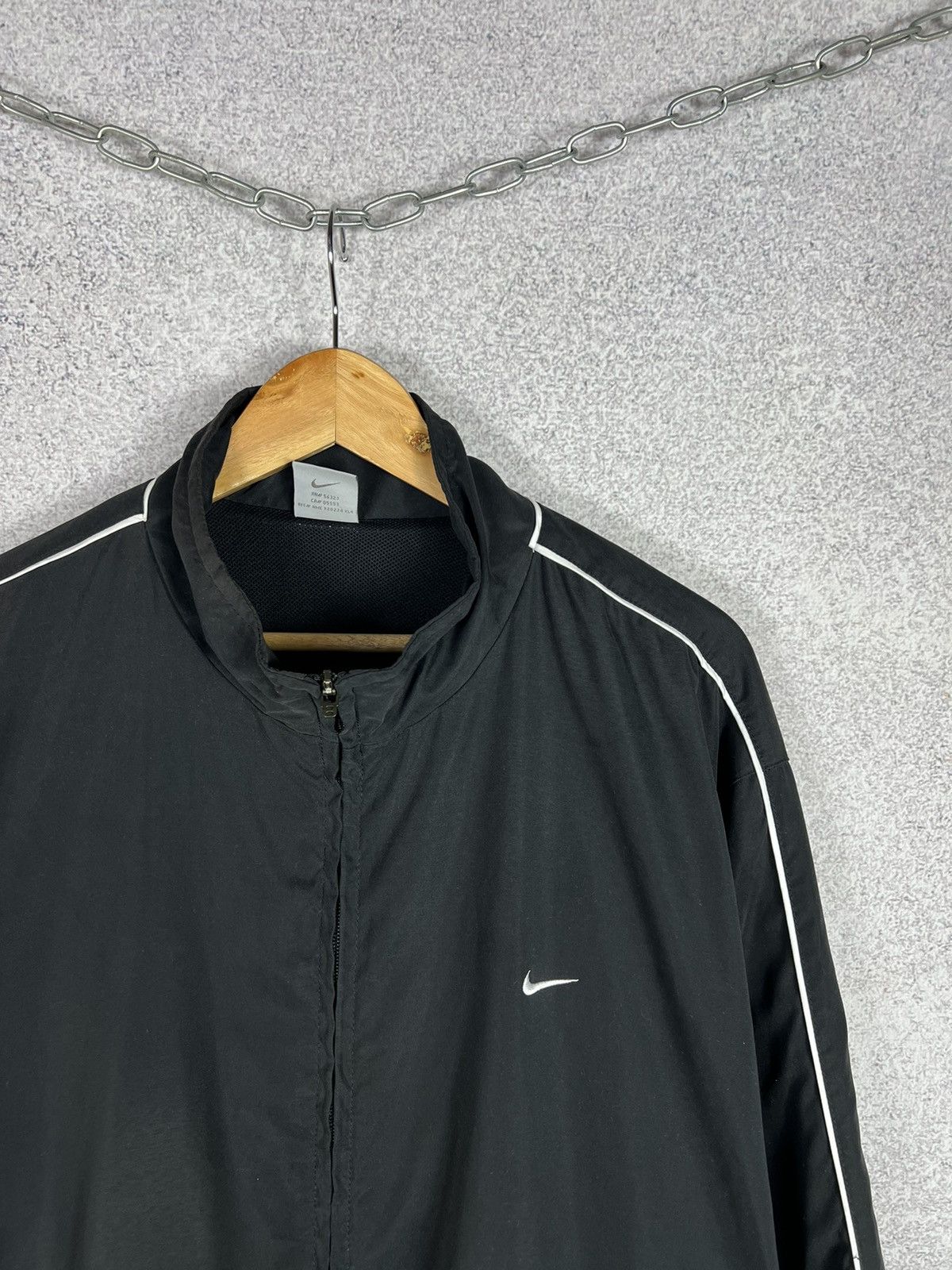 Vintage Vintage Nike Small Swoosh Y2K Zip Track Jacket Size US XXL / EU 58 / 5 - 2 Thumbnail