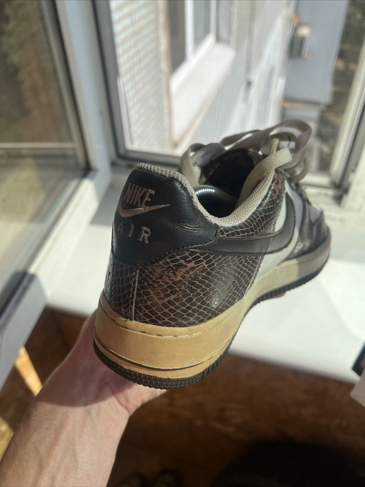 Nike Nike - 2004 - Air Force 1 Premium "Snakeskin" Size US 9 / EU 42 - 13 Thumbnail