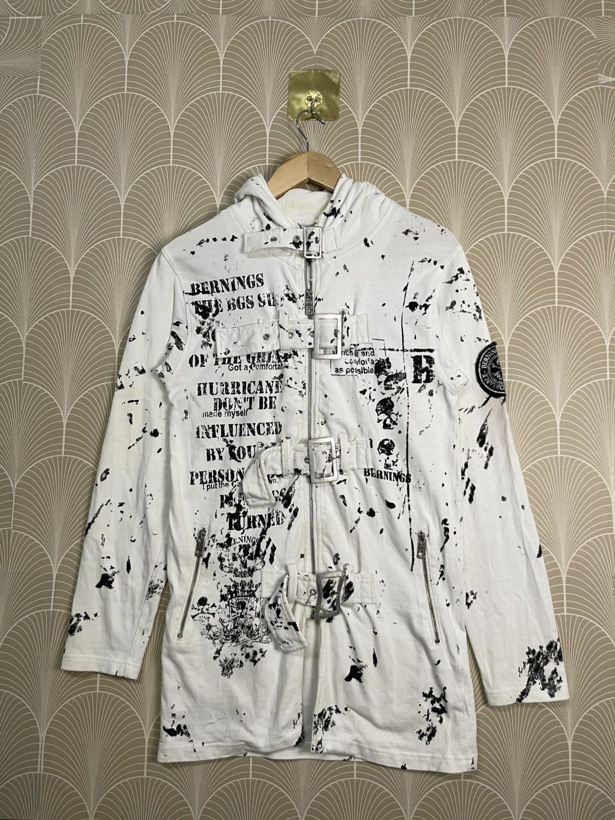 2000s BERNINGS SHO IFSIXWASNINE STYLE ZIPPER HOODIE