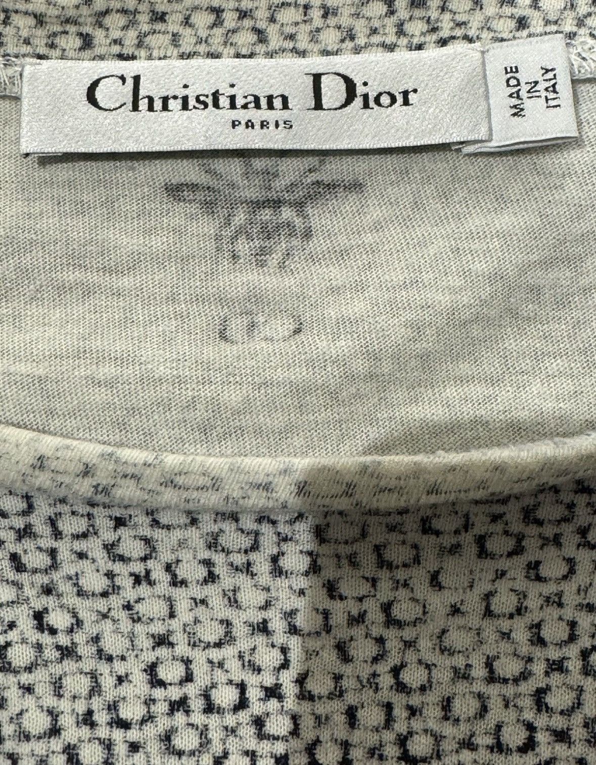 Dior CHRISTIAN DIOR Gray L'etoile Printed T-shirt Size XS / US 0-2 / IT 36-38 - 6 Thumbnail