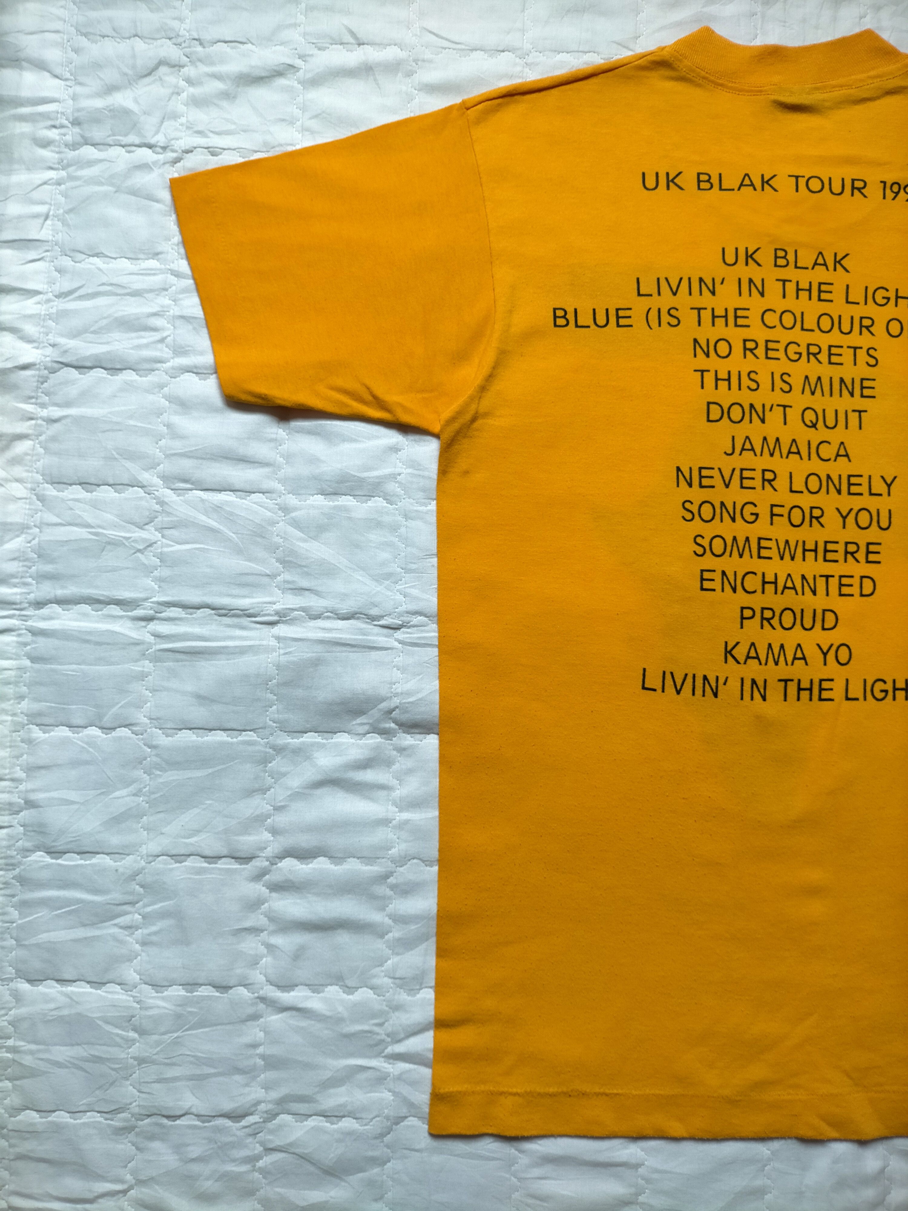 Band Tees Vintage Caron Wheeler 1991 uk blak tour single stich tee Size US S / EU 44-46 / 1 - 8 Thumbnail