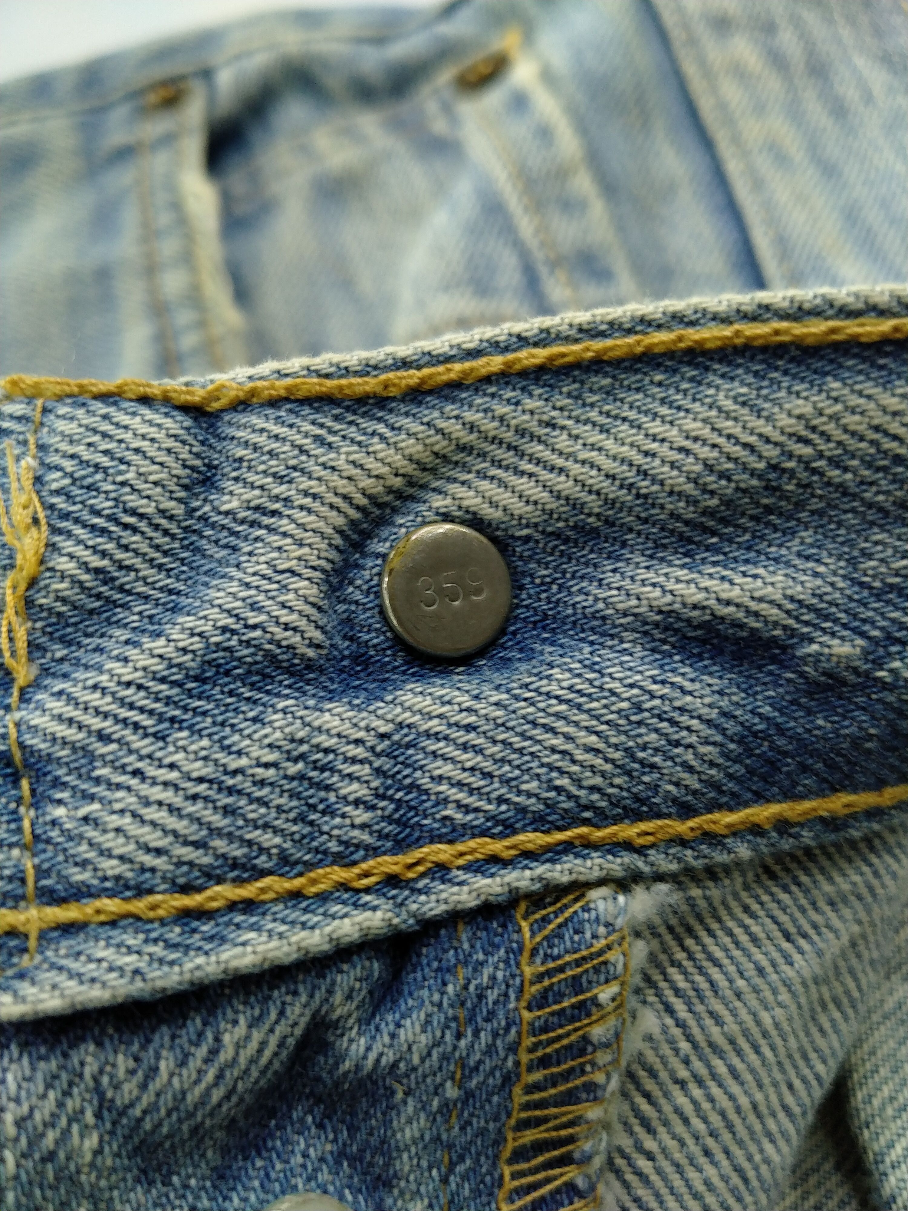 Japanese Brand Light Blue Wash Vintage Levi's 501 Jeans 30x31 Denim -JN890 Size US 30 / EU 46 - 6 Thumbnail
