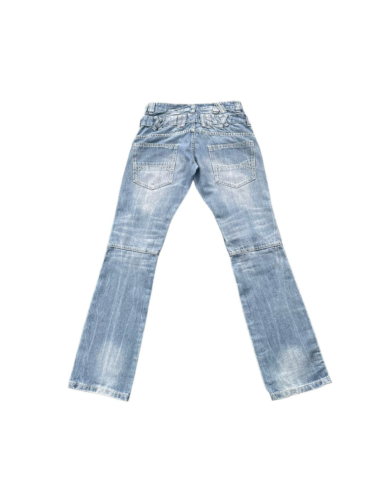 Japanese Brand Southern Denim Double Waist Denim Size US 31 - 7 Thumbnail