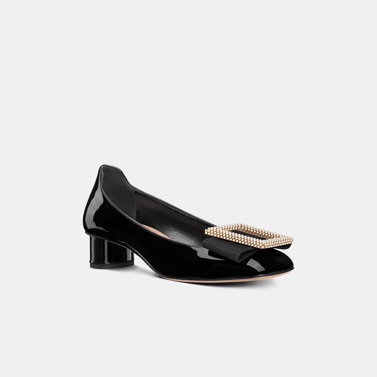 Dior o1bcso1str0225 Idylle Pump in Black Size US 5 / IT 35 - 2 Thumbnail