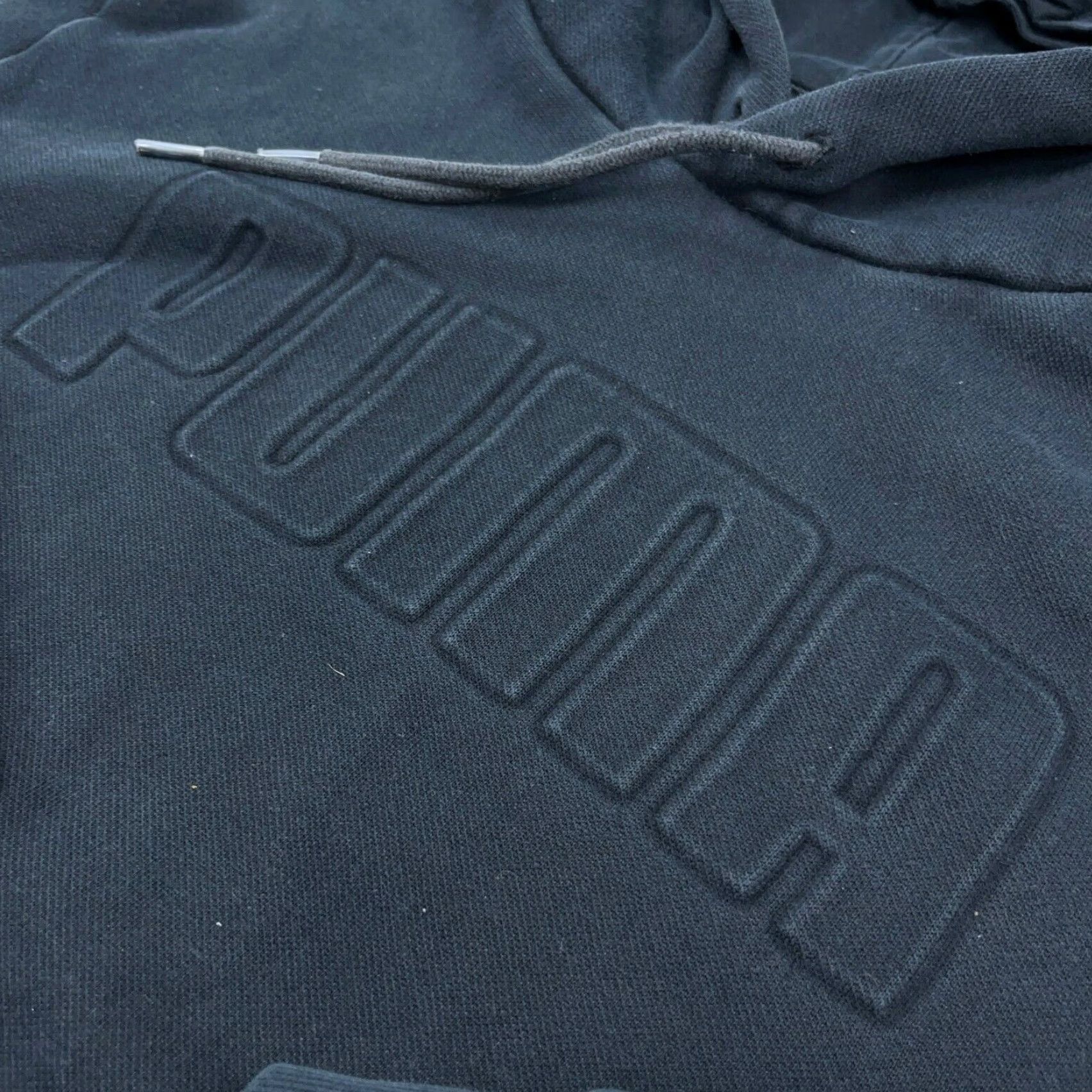 Puma Puma Hoodie Men Medium Black Embossed 3D Logo Sweatshirt Pullover Adult Logo Sweatshirt Size US M / EU 48-50 / 2 - 3 Thumbnail