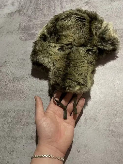Other Y2K Fur Fuzzy Trapper Alt Mohair Cute Vintage Hat Ushanka Size ONE SIZE - 4 Thumbnail