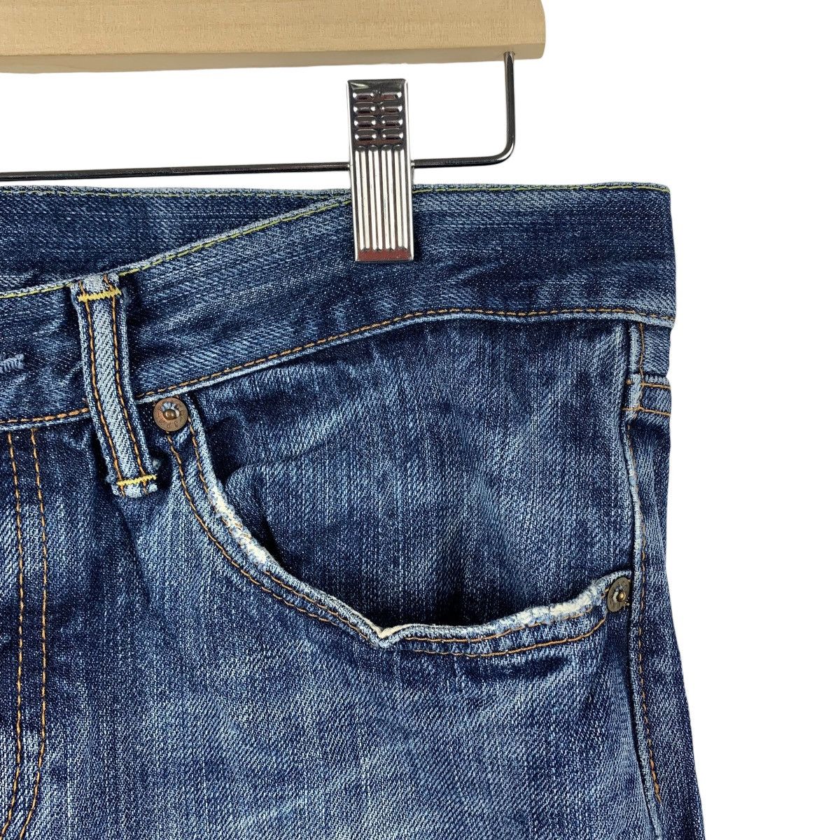 Eternal × Japanese Brand Vintage ETERNAL distressed blue jeans Size US 34 / EU 50 - 8 Thumbnail