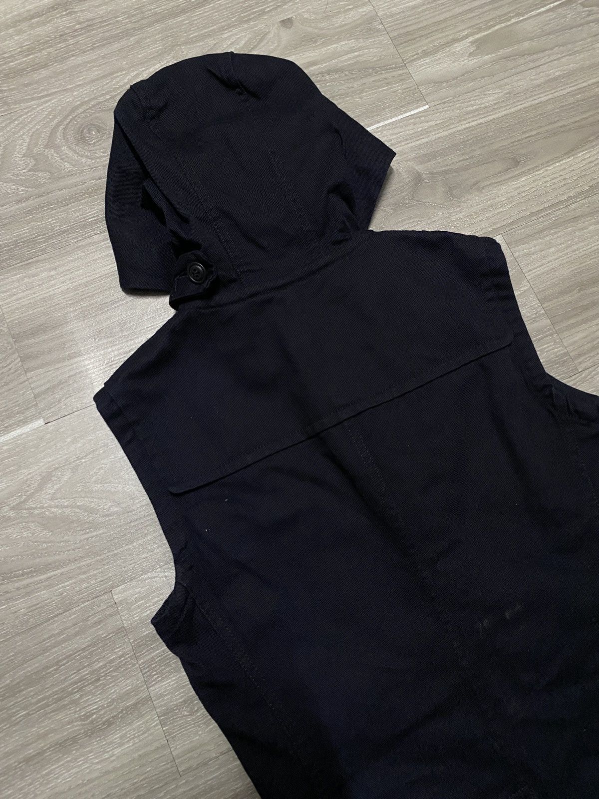 Comme des Garcons Homme Plus Comme des Garcons - 2000’s - Sleeveless Hooded Duffle Coat Size US S / EU 44-46 / 1 - 6 Thumbnail