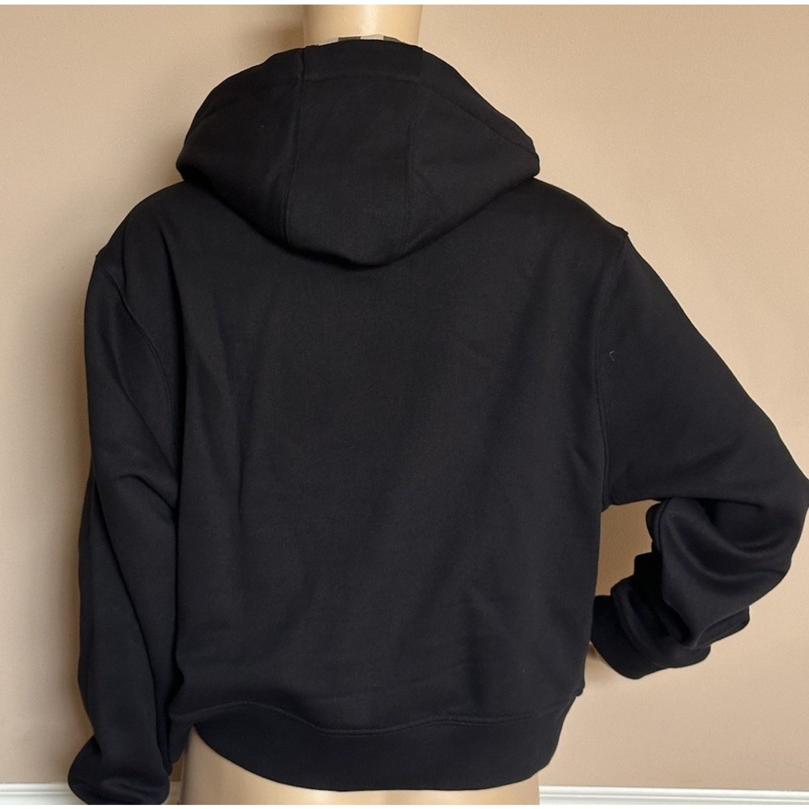 Burberry Burberry Talley Checked Sweatshirt Hoodie Black M 8084391 Size M / US 6-8 / IT 42-44 - 3 Thumbnail