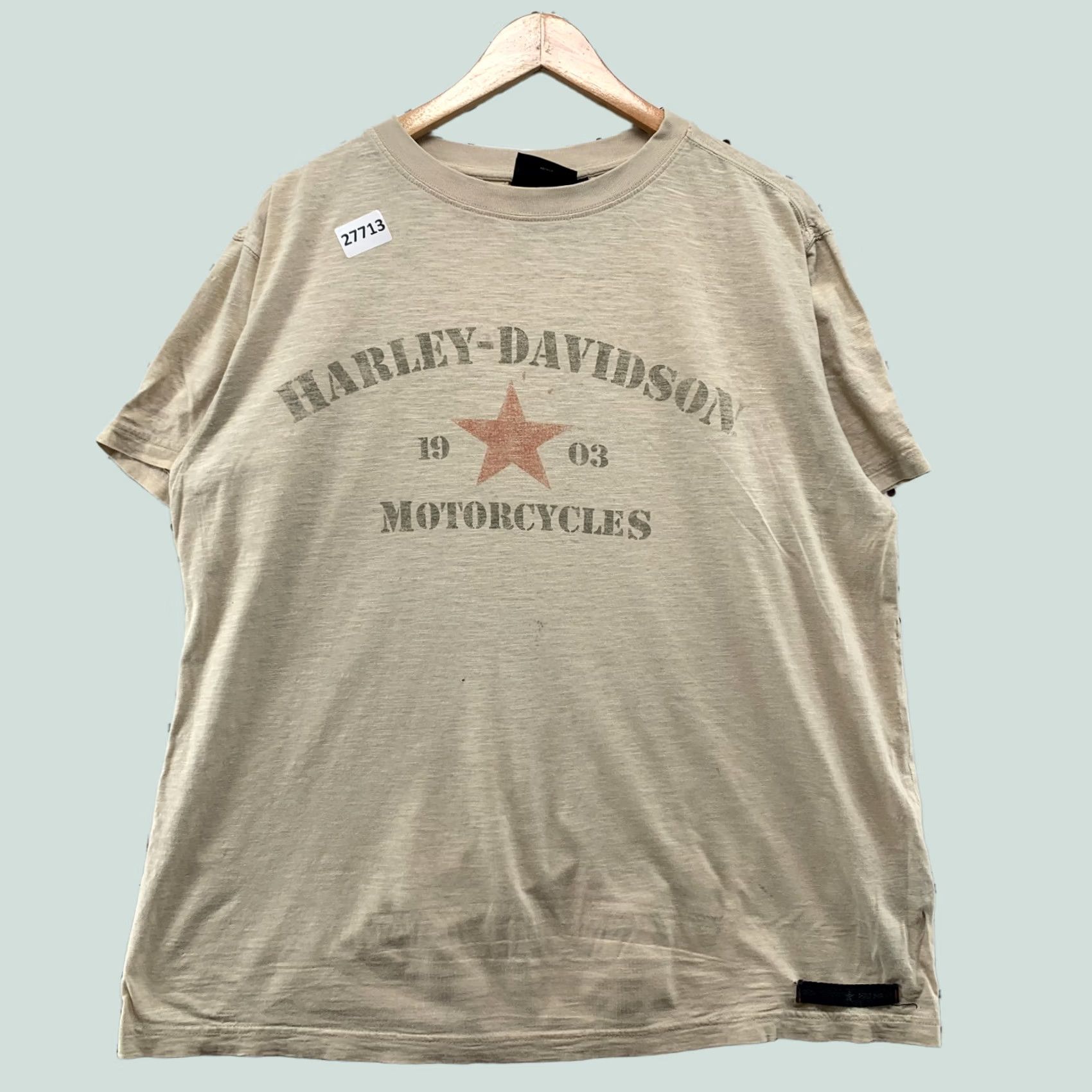Harley Davidson Harley Davidson Motorcycle Shirt Beige Mens Large Short Sleeve Adult L Size US L / EU 52-54 / 3 - 1 Thumbnail