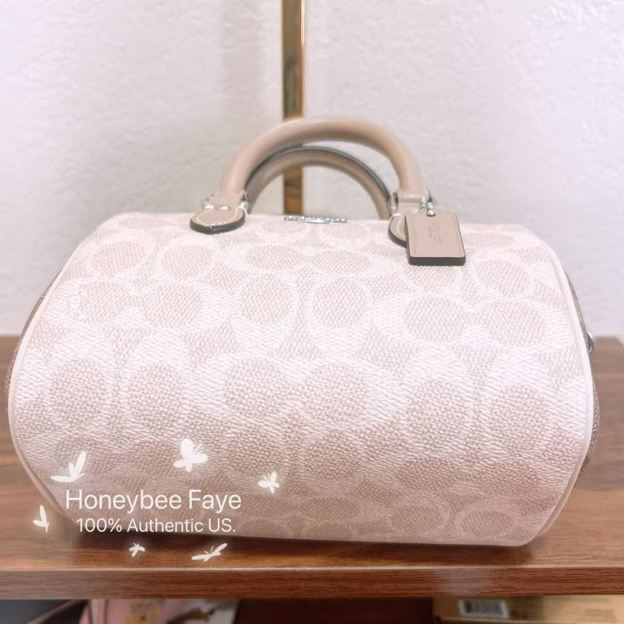 Coach Mini Rowan Crossbody Bag In Blocked Signature Canvas CW330 Size ONE SIZE - 4 Thumbnail