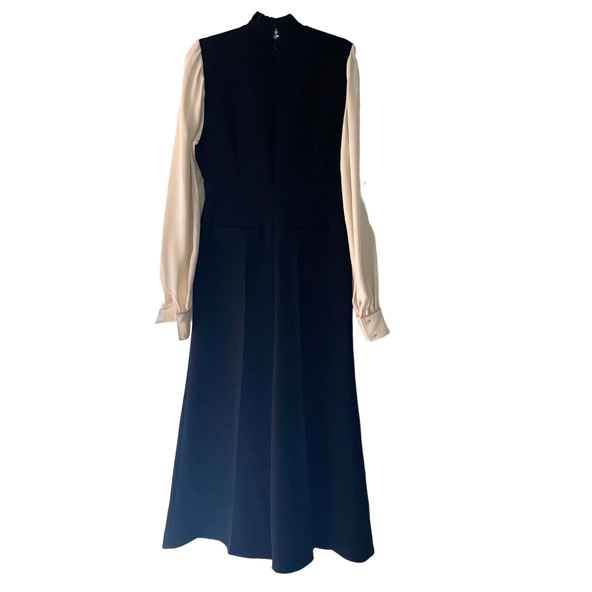 ROKSANDA Roksanda Womens Jumpsuit Size 12 Black Wide Leg Size XL / US 12-14 / IT 48-50 - 2 Thumbnail