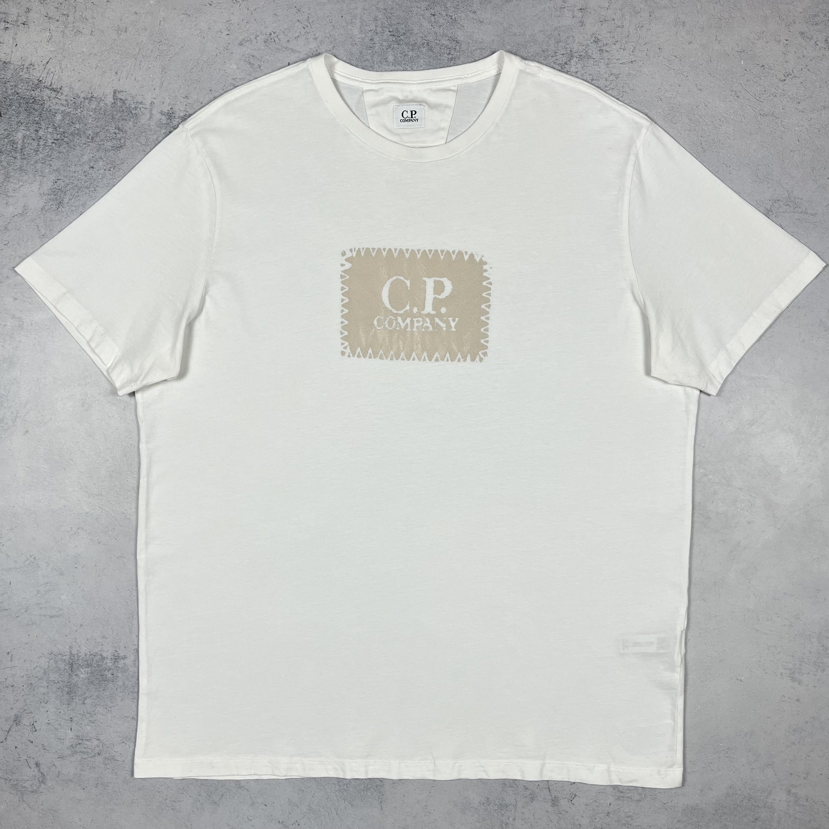 C.P. Company C.P. Company Big Logo T Shirt Size US XL / EU 56 / 4 - 2 Thumbnail