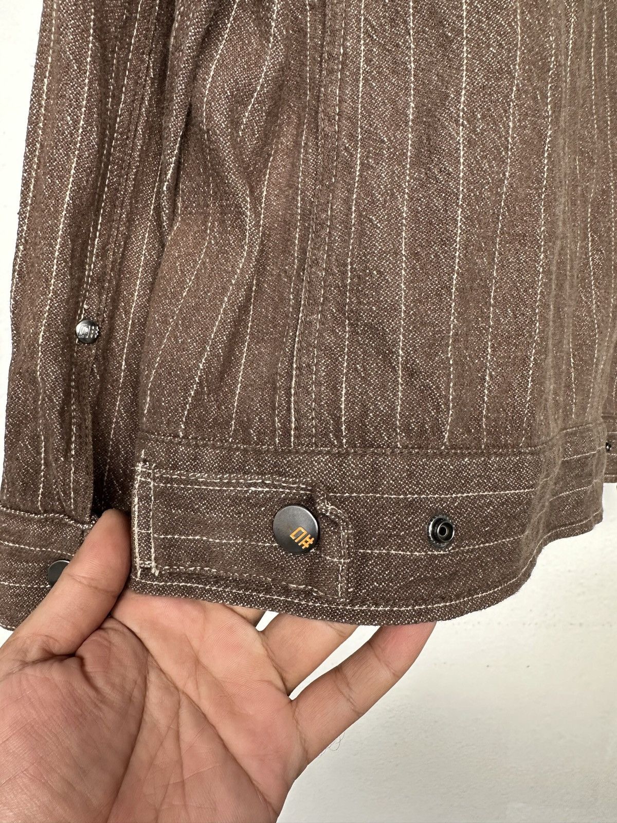 Alphanumeric × Vintage 2000s Alphanumeric Wabash trucker denim Size US L / EU 52-54 / 3 - 9 Thumbnail